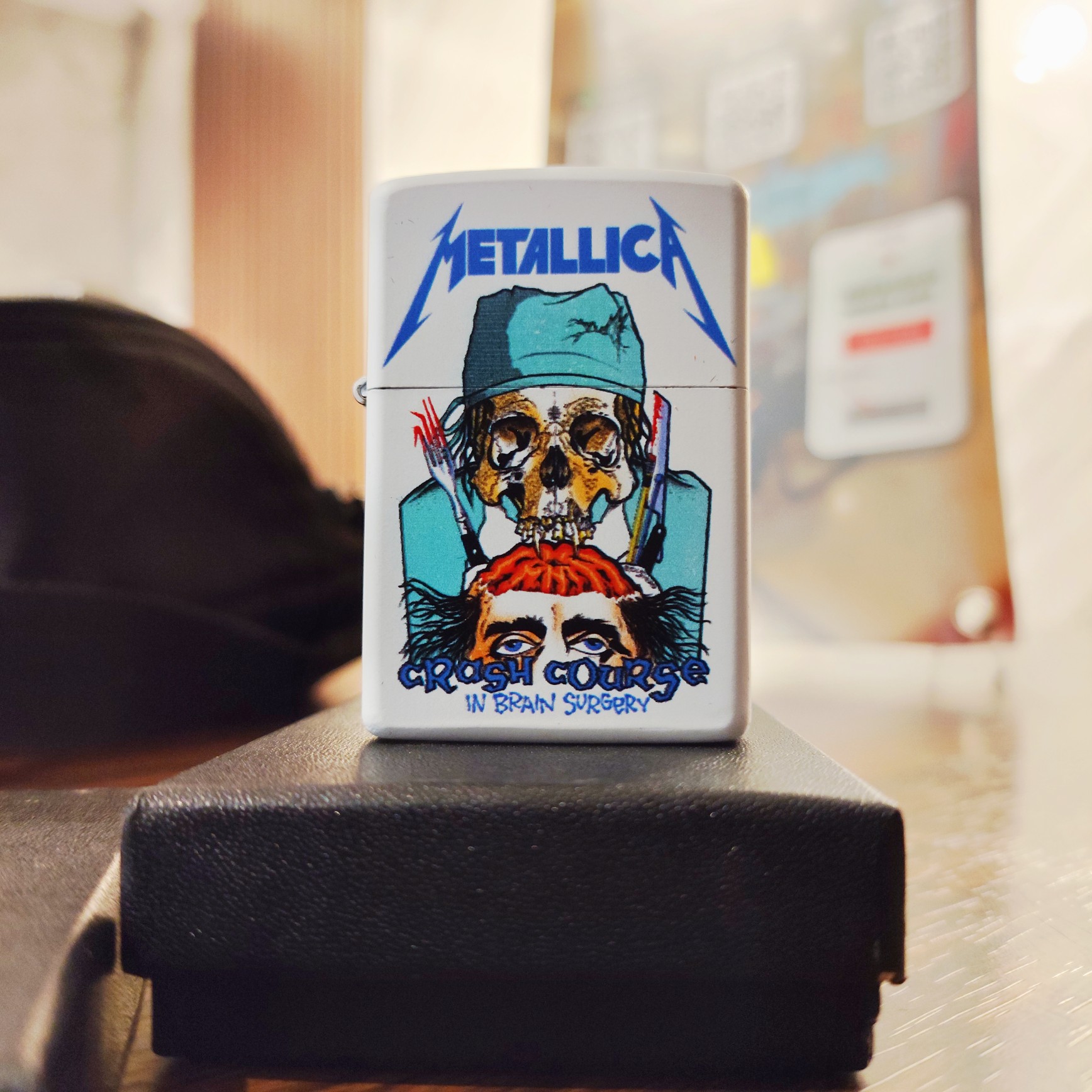 metallica zippo lighter - 3