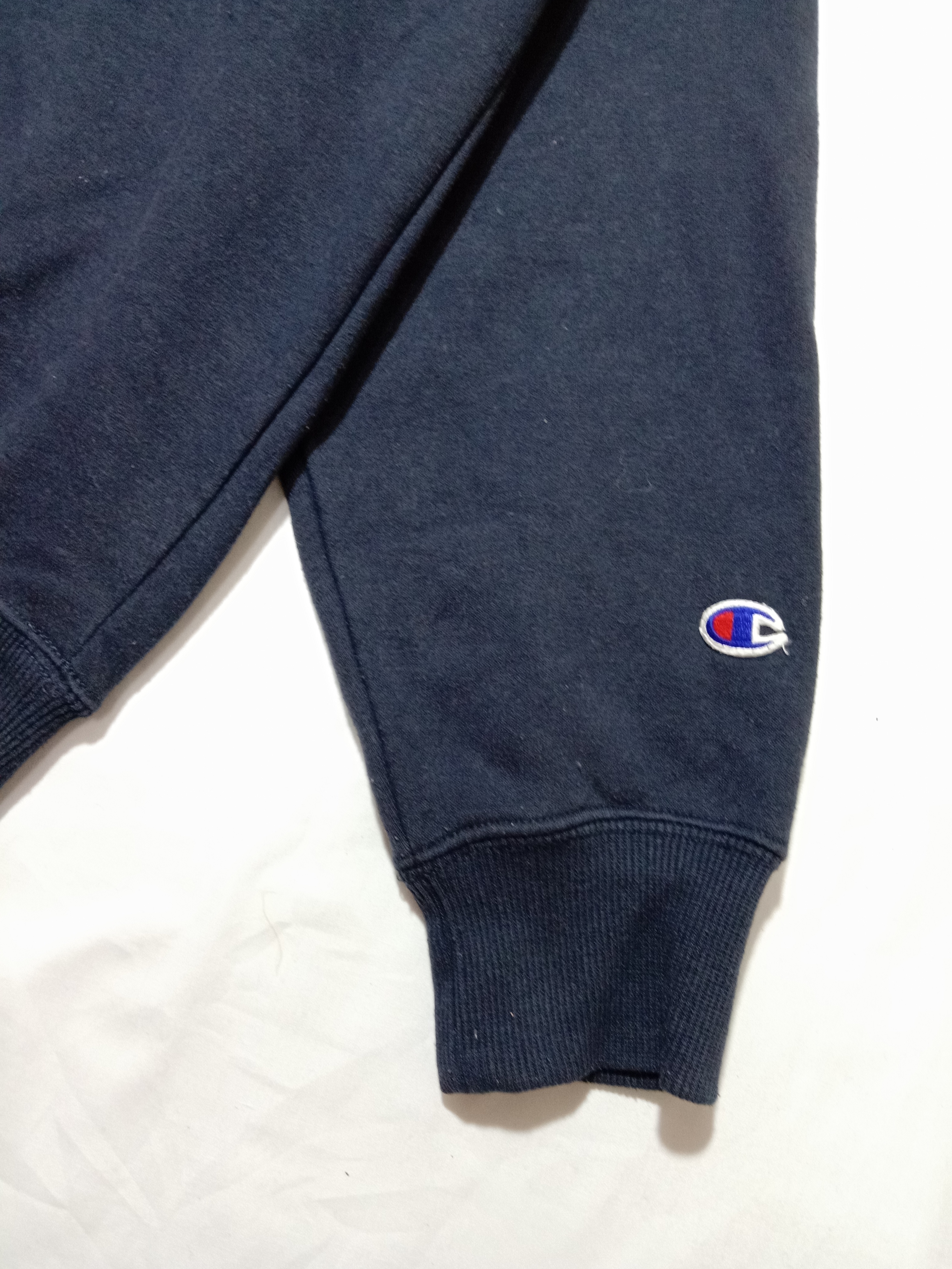 Vintage - Champion Usa Sweatshirt Embroidery Logo Dark Blue - 5