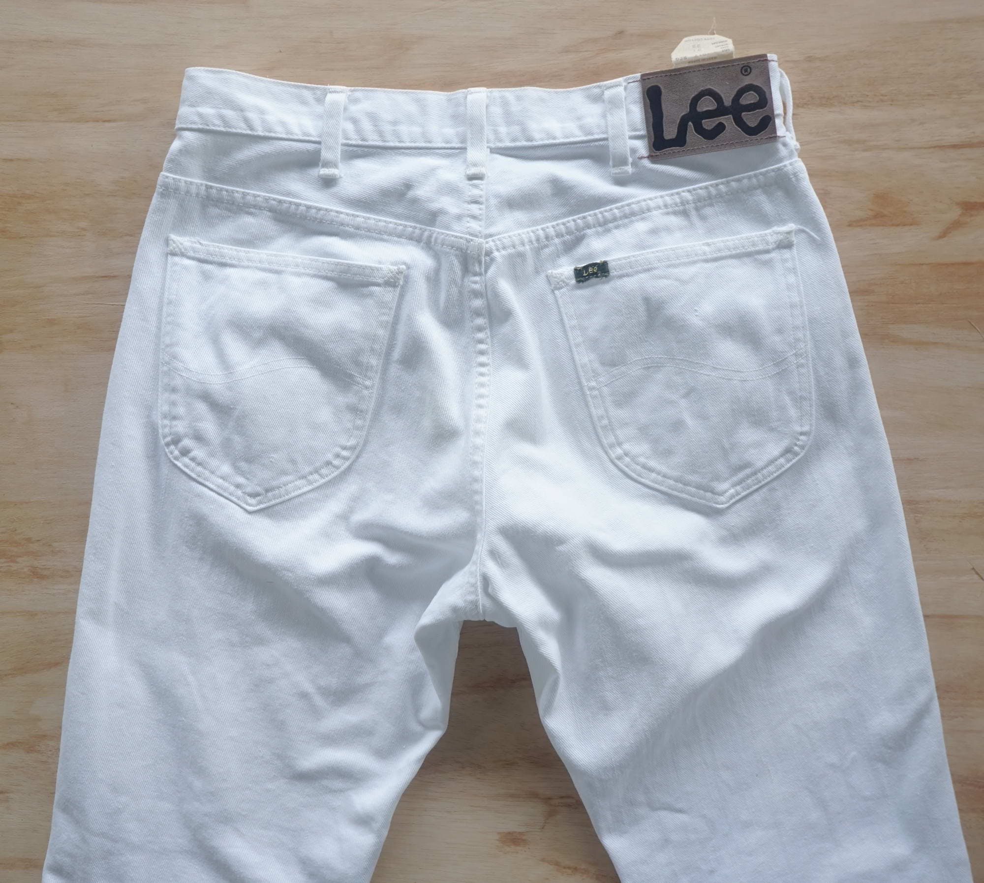 Vintage - LEE American Riders -Made in Japan- Straight Cut White Jeans - 6