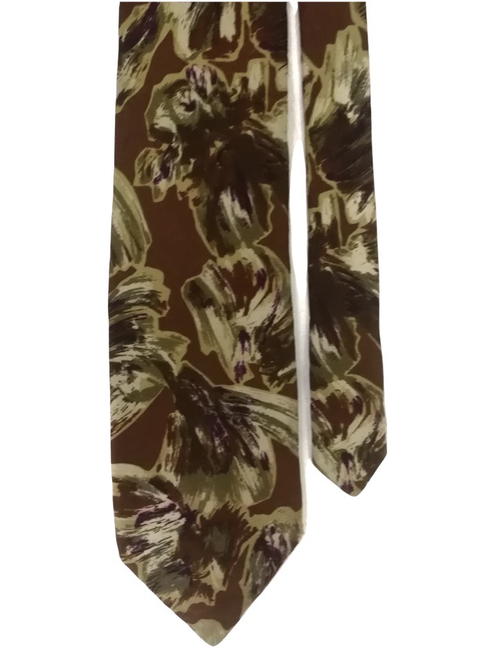 Courreges homme silk necktie - 2