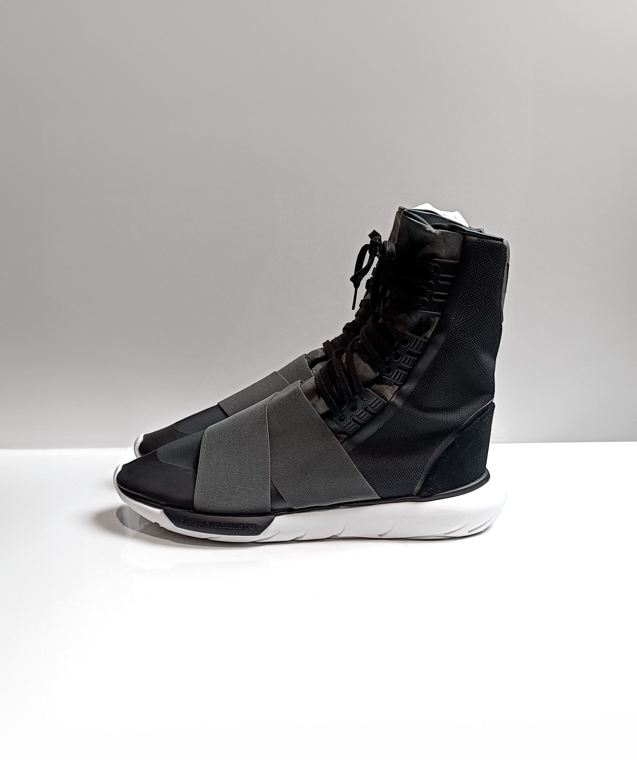 Adidas Y-3 Qasa Boot 'Charcoal Black' - 2