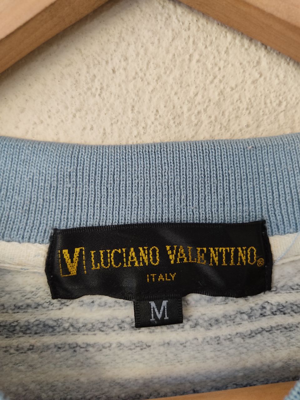 Vintage - VINTAGE LUCIANO VALENTINO STRIPE SWEATSHIRT - 5