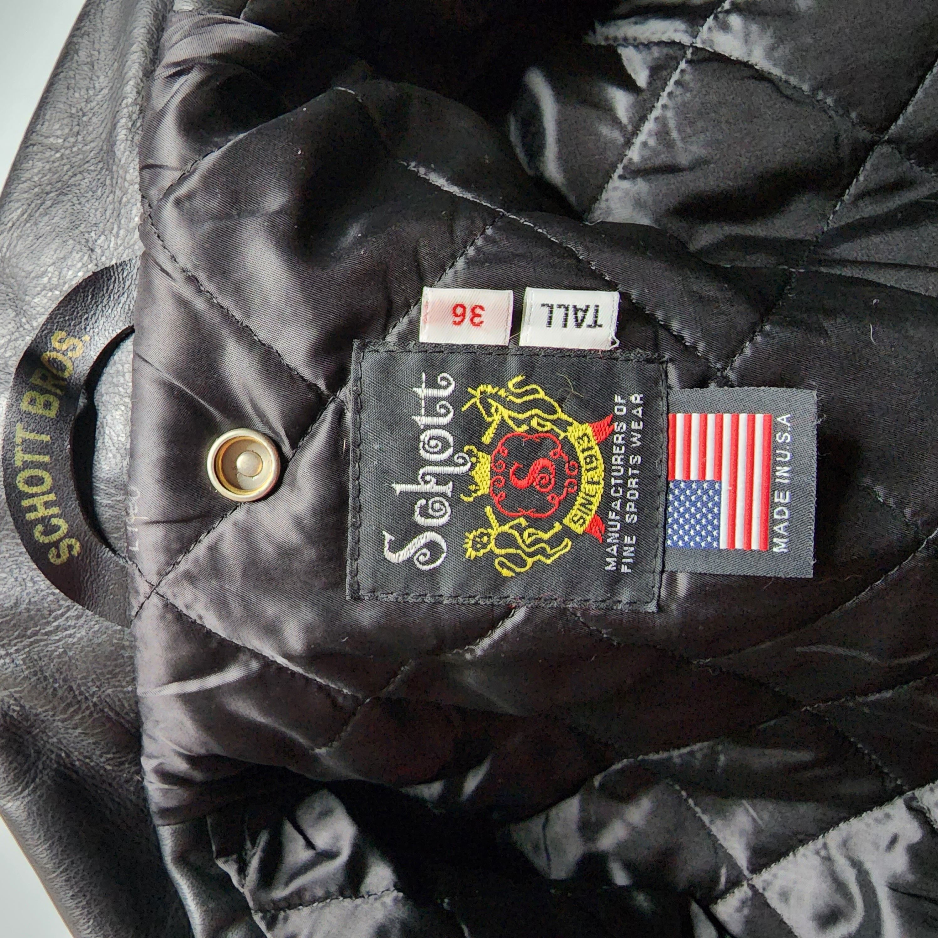 Schott NYC - 613UST Vintage One Star Rider Jacket - 7