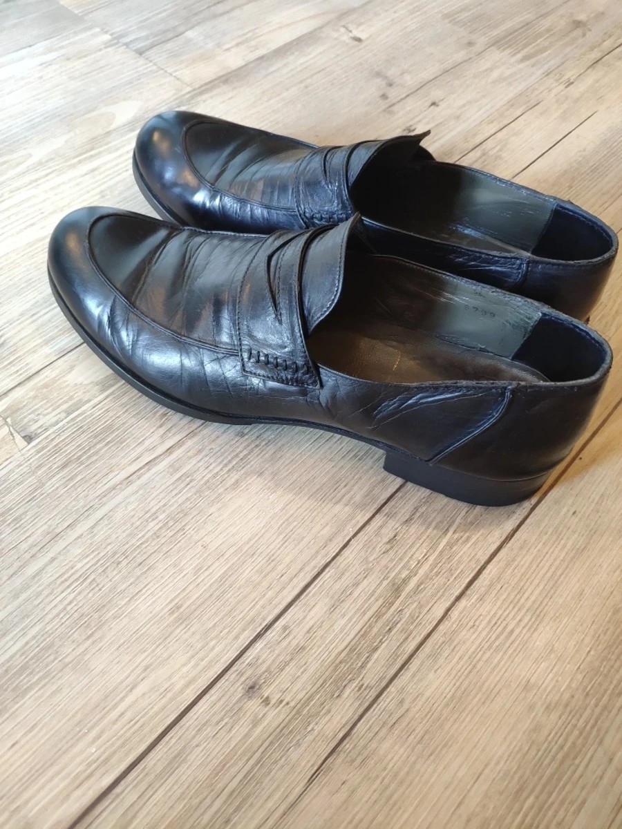 Rocco P. - Black calfskin loafers.Like Gucci or Berluti - 3