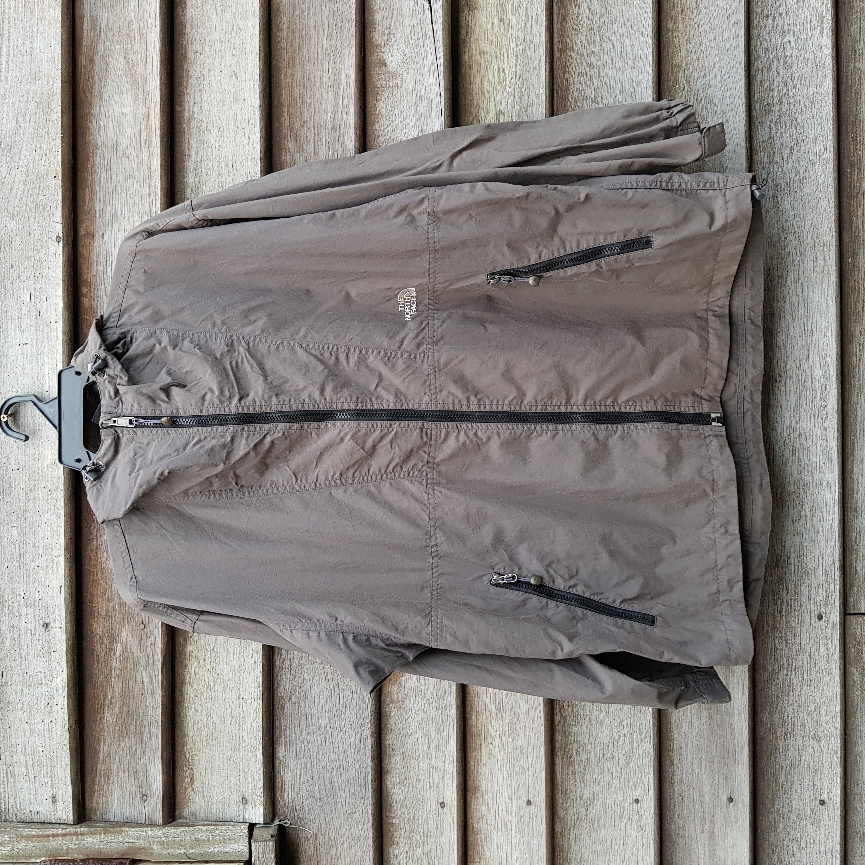 Vintage - The North Face Brown Light Jacket - 1