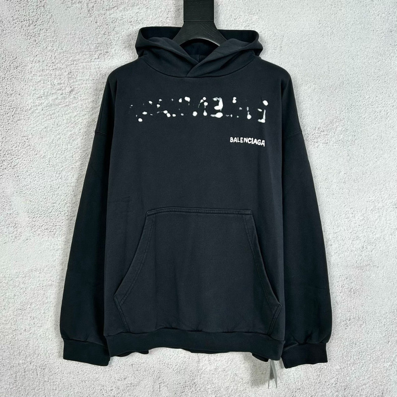 Balenciaga Mens Hand Drawn Hoodie  - 1