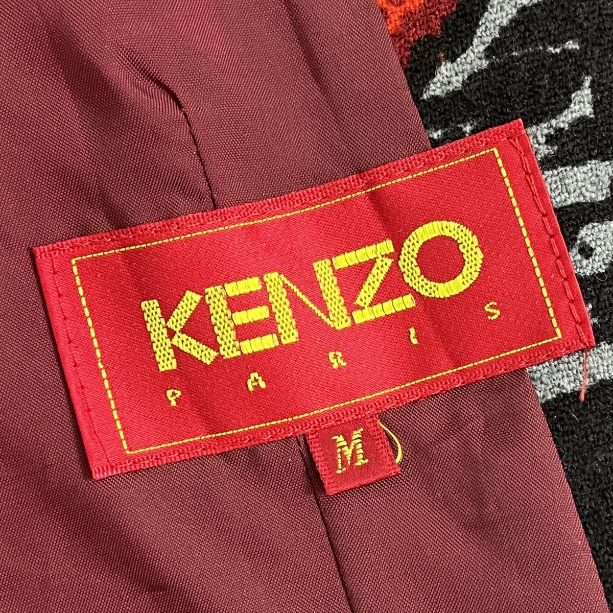 Kenzo Vintage Multicolor Floral Blazer - 5