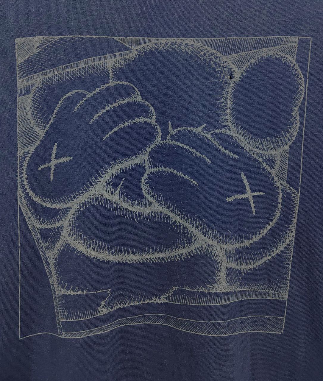 Original Fake - Kaws x Uniqlo Collaboration Flayed Tee - 1