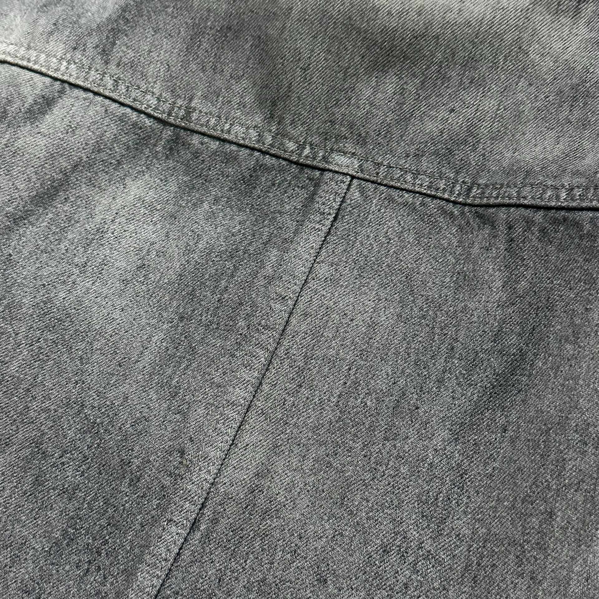 Rick Owens ripped-detailing cotton shirt - 5