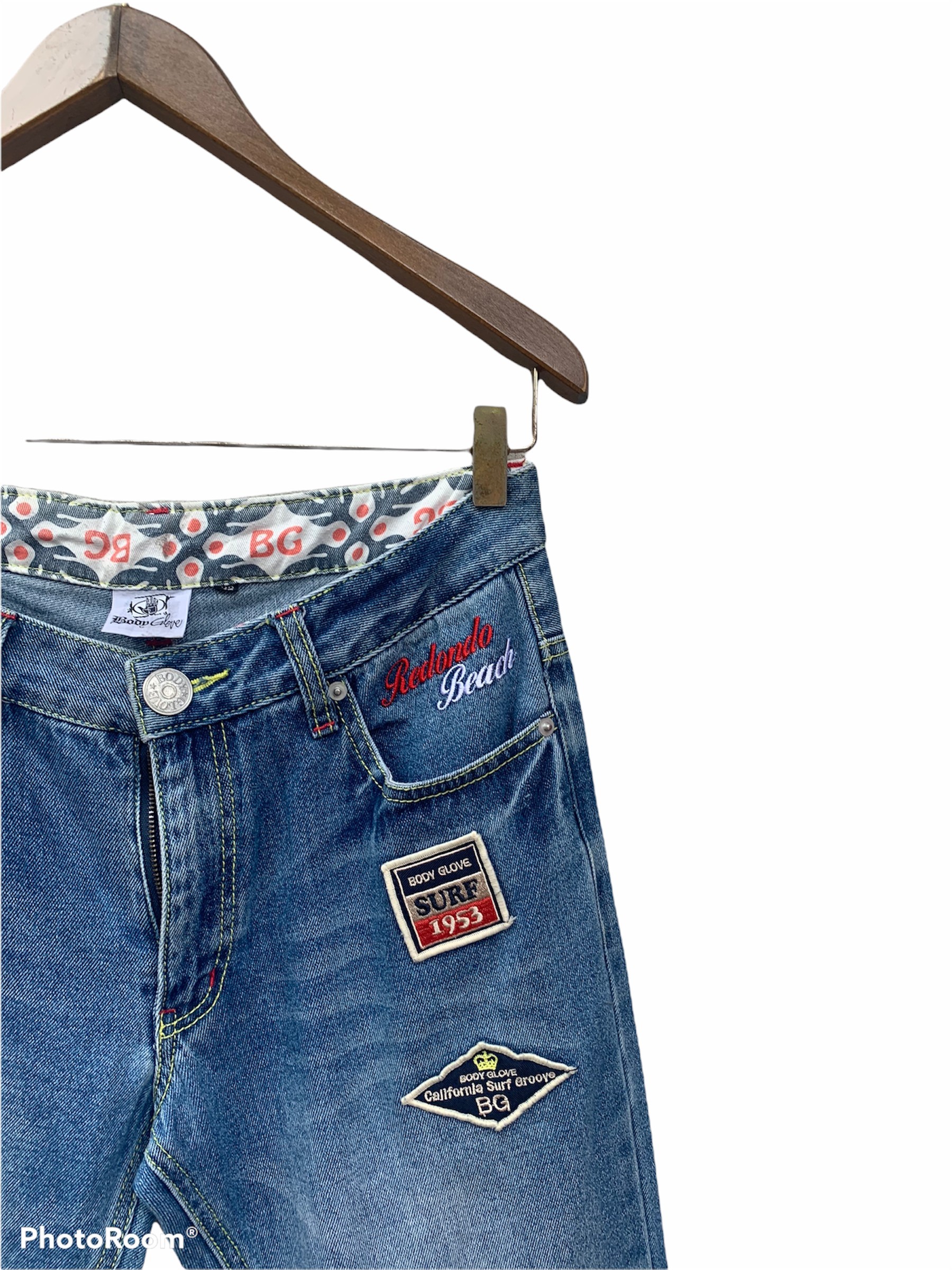 Body Glove - Vintage Body Glove Patch Jeans - 3