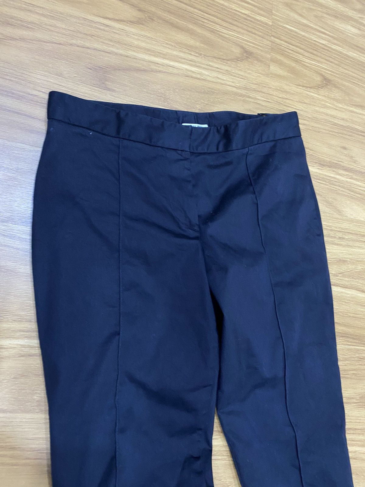 2000's Miu Miu Black Pants Trousers - 10