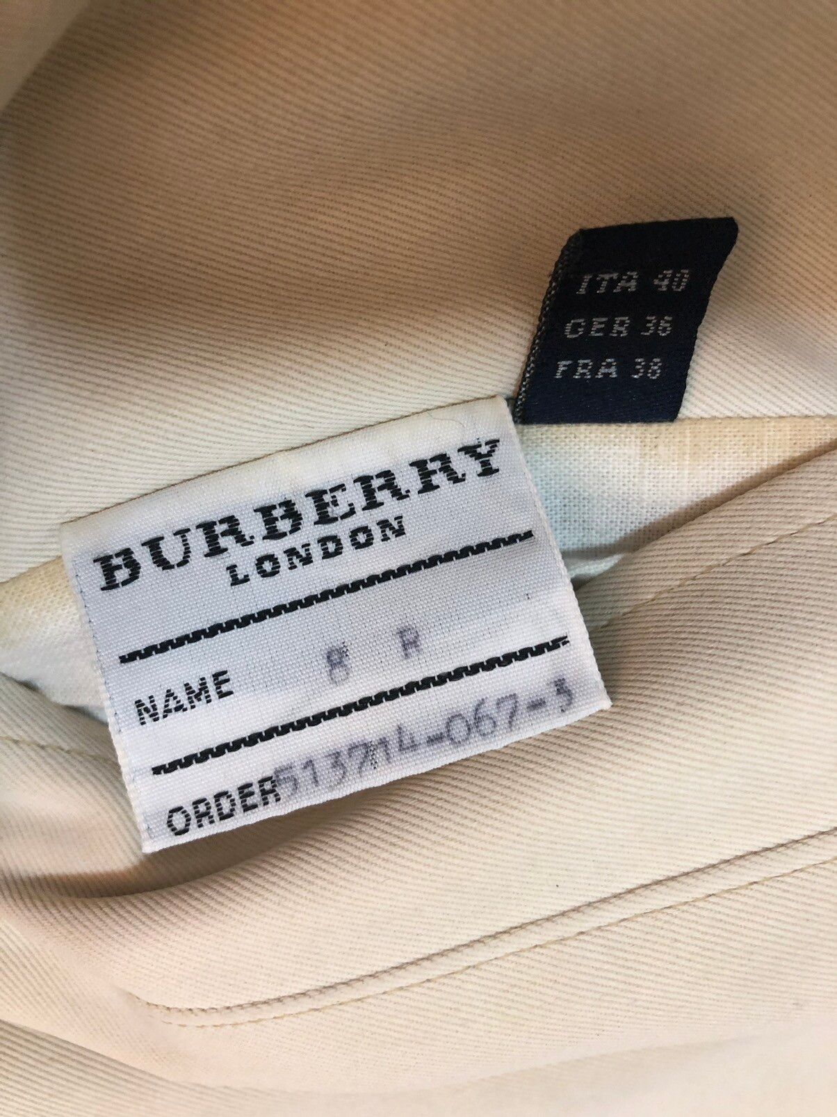 Burberry Prorsum - Burberry Single Breasted Nova Check Long Jacket - 10
