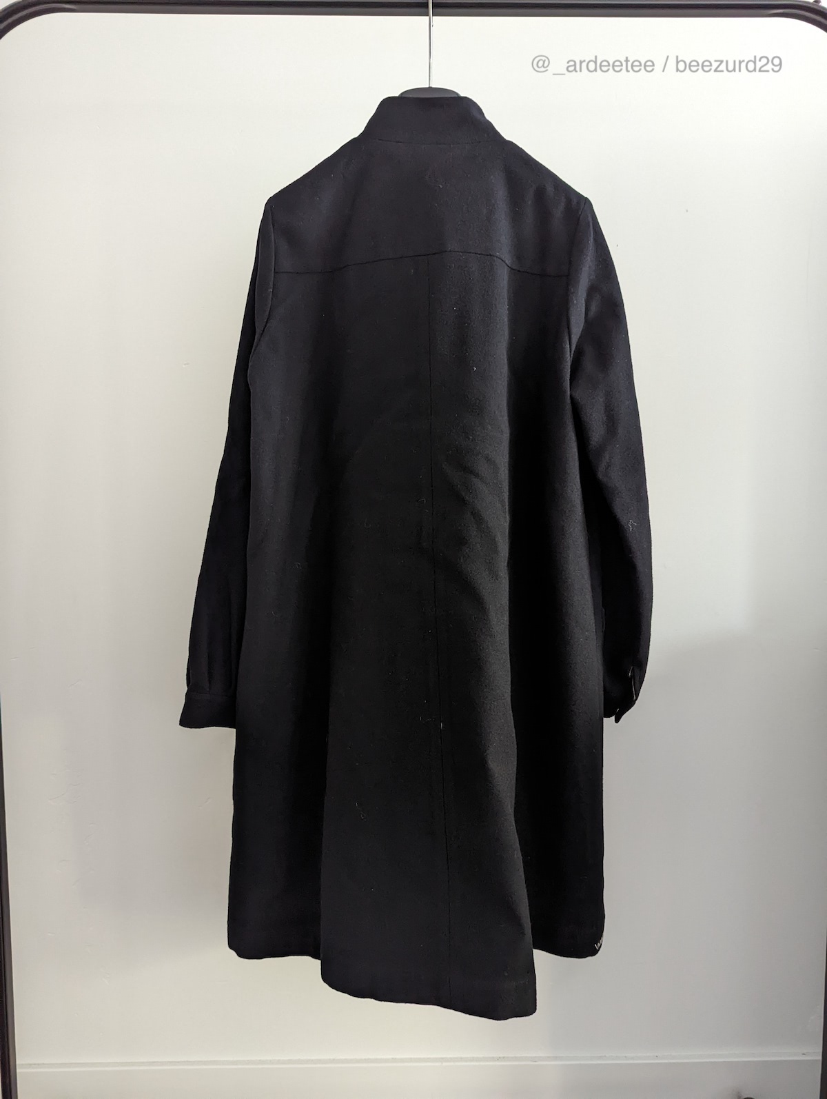 visvim *NWT* WMV JAPAN IMPRESSIONIST COAT $2700 (BLACK) | ardeetee |  REVERSIBLE