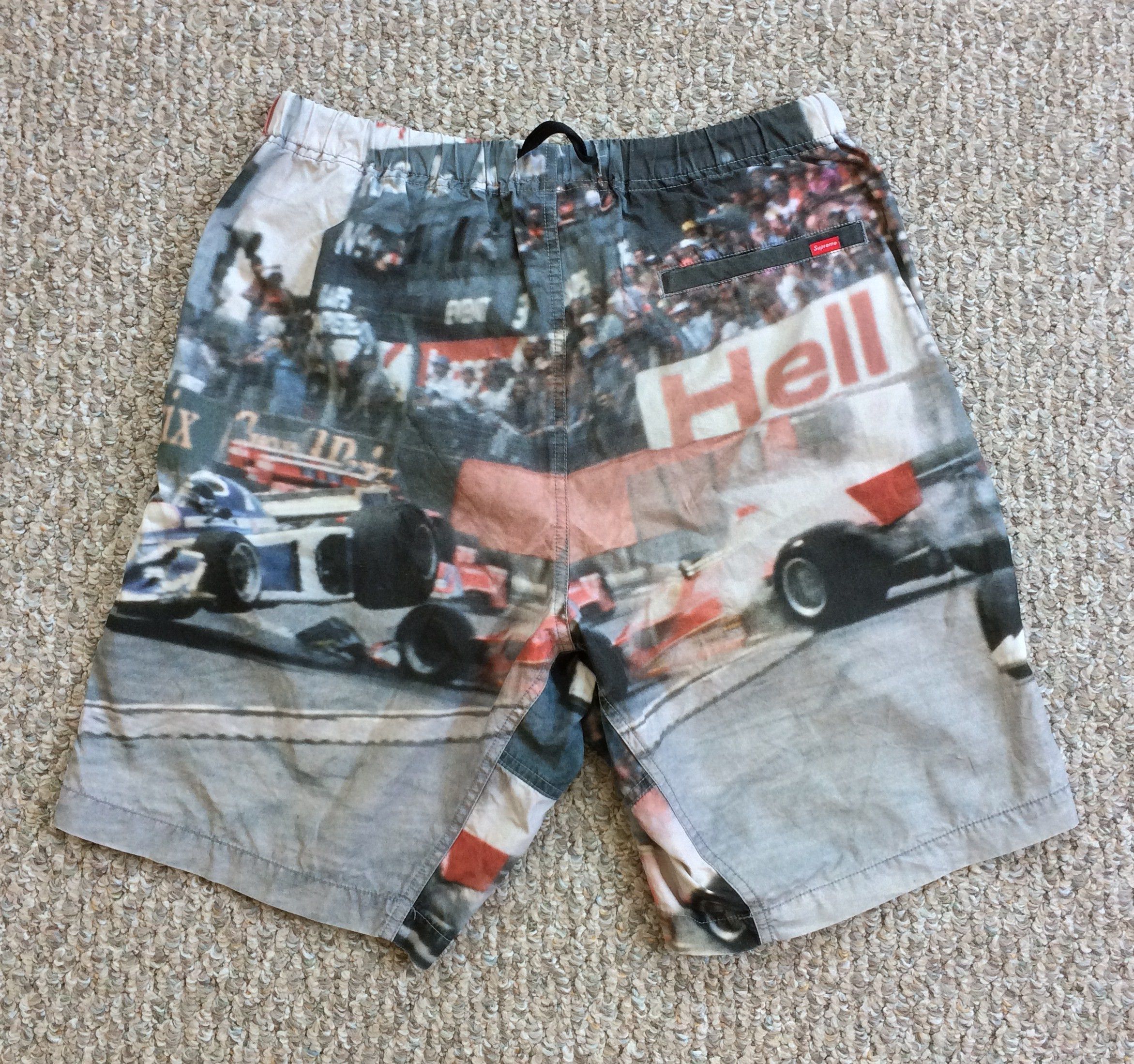 S/S 2019 Supreme Grand Prix Belted Shorts - 6