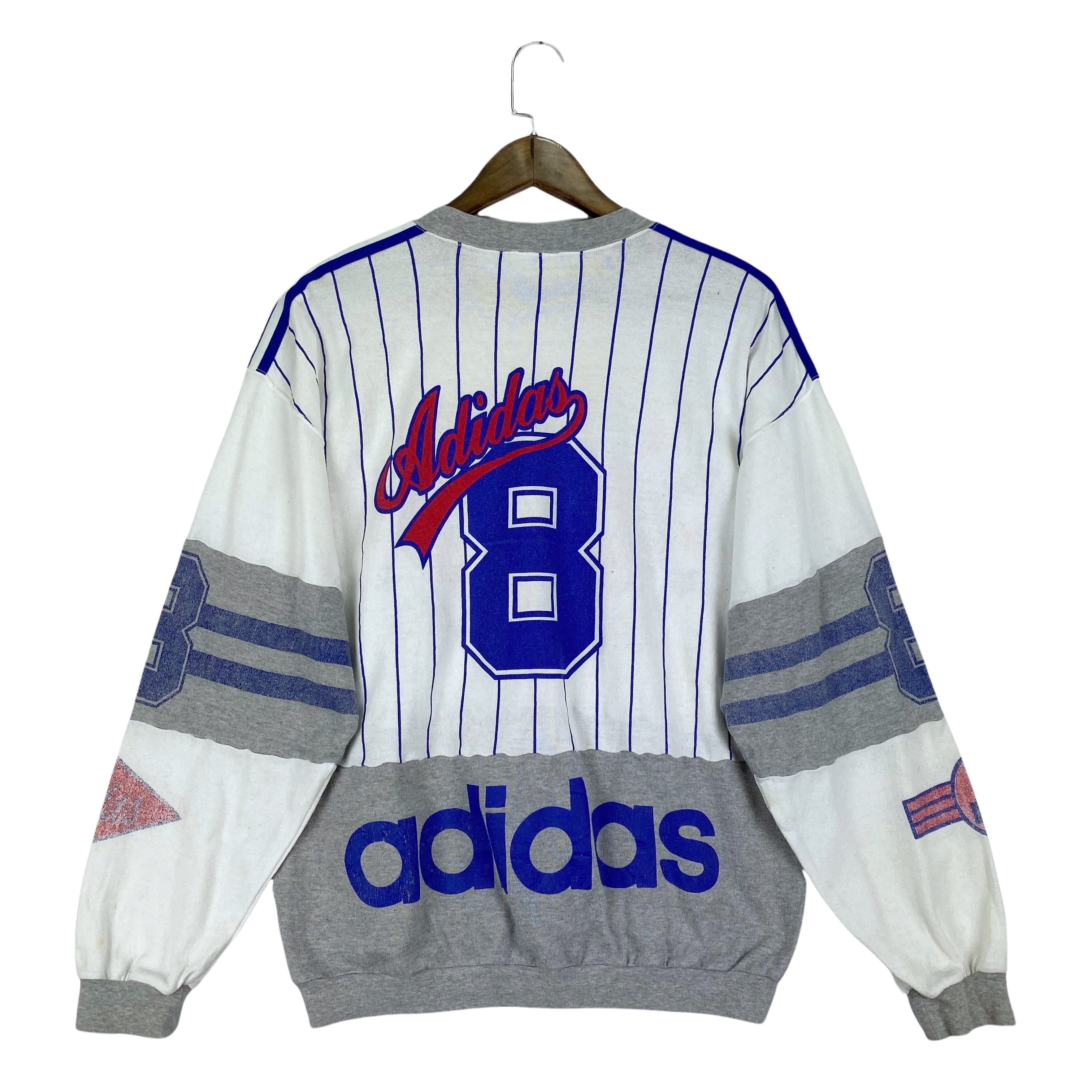 Vintage 90s Adidas Rugby Football Sweatshirt - 2