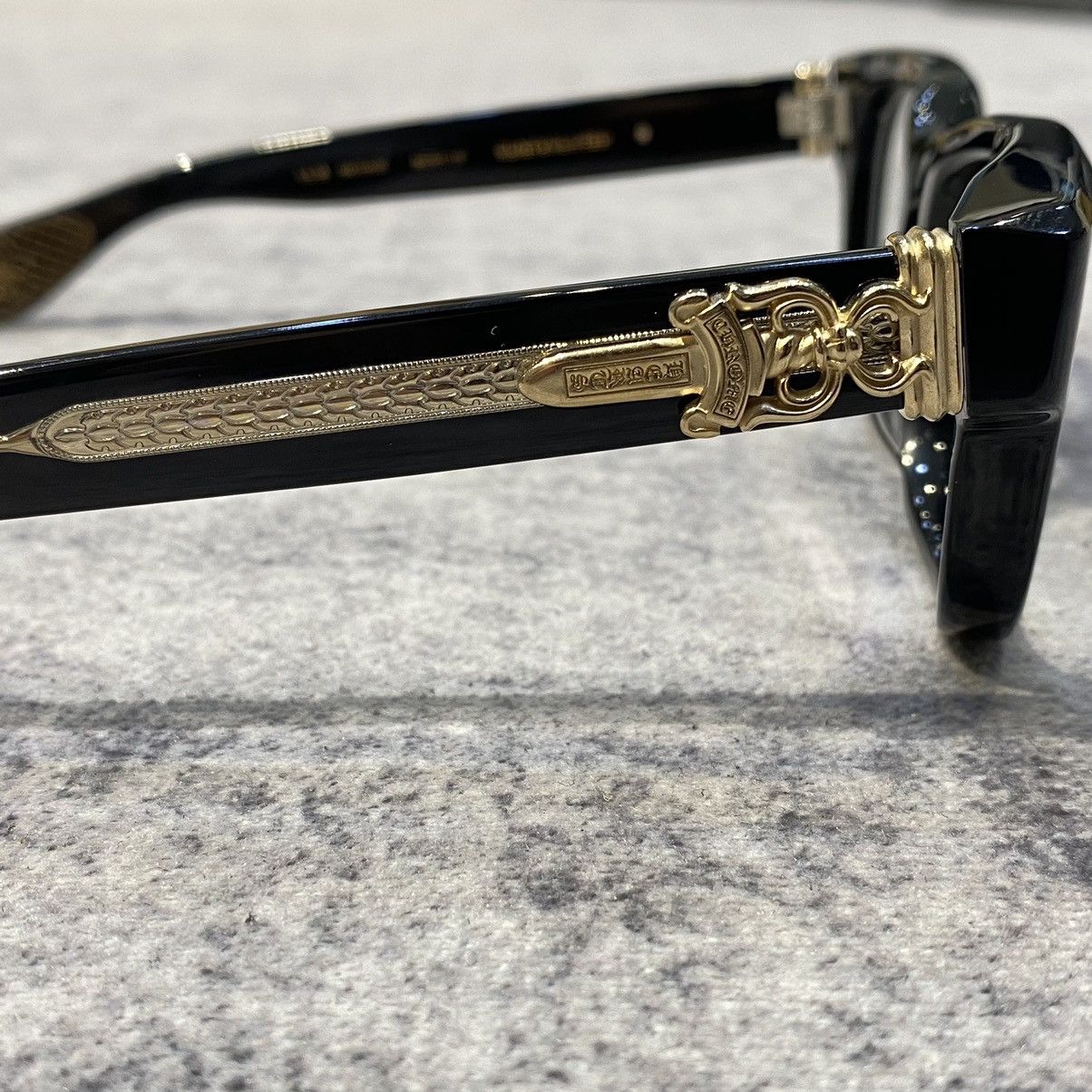CHROME HEARTS CUNTVOLUTED BLACK-18KGP - 3