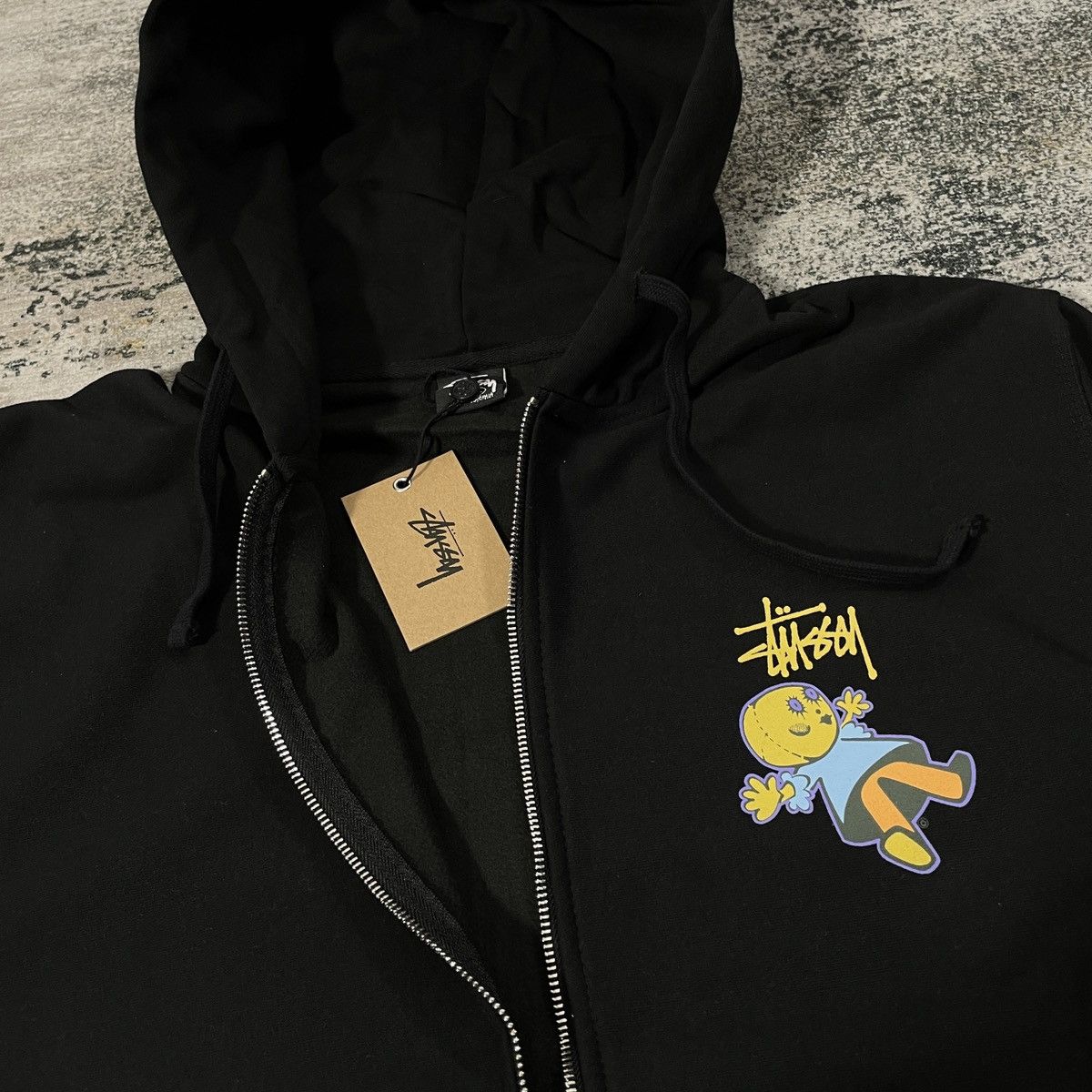 STUSSY ZIP HOODIE " DOLLIE " - 4