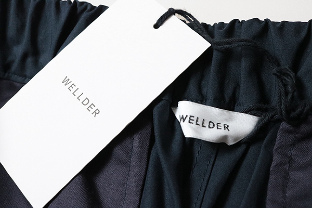 Wellder - blue silk cotton shorts size 4 - 5