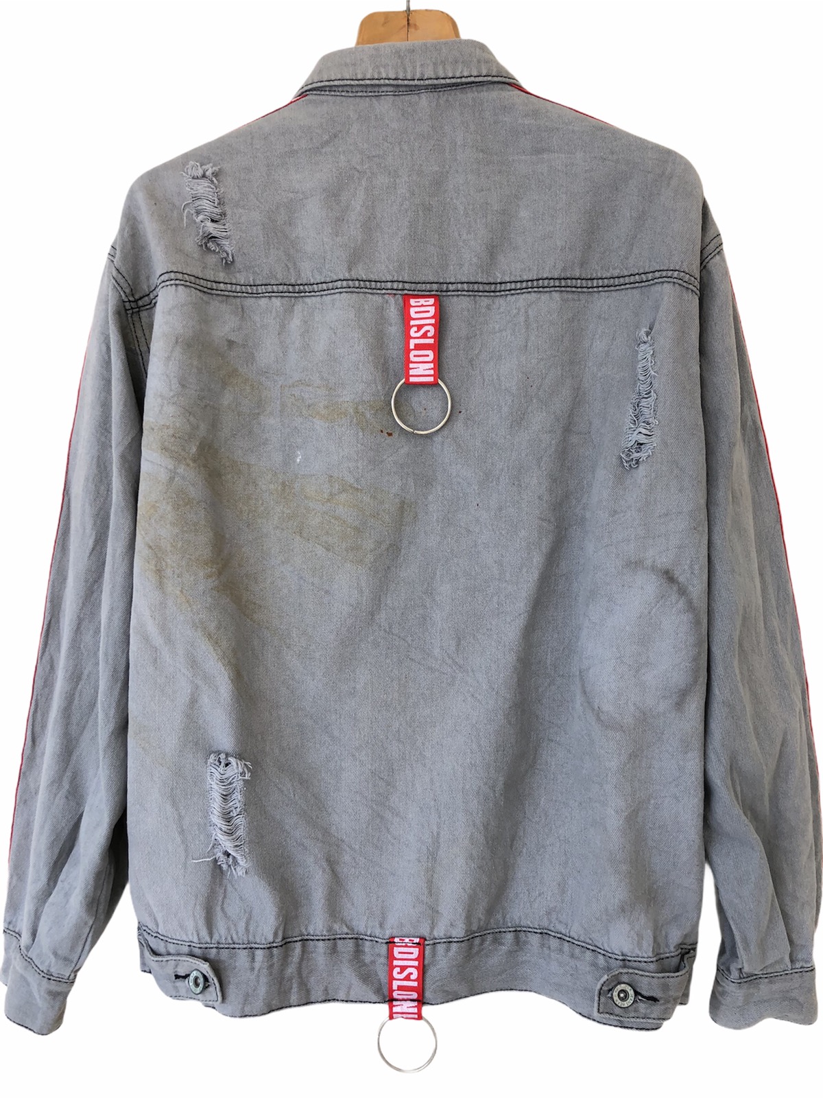 Japanese Brand - LAST DROP💥CASUAL STYLISH DESIGN WASH DISTRESSED DENIM JACKET - 14