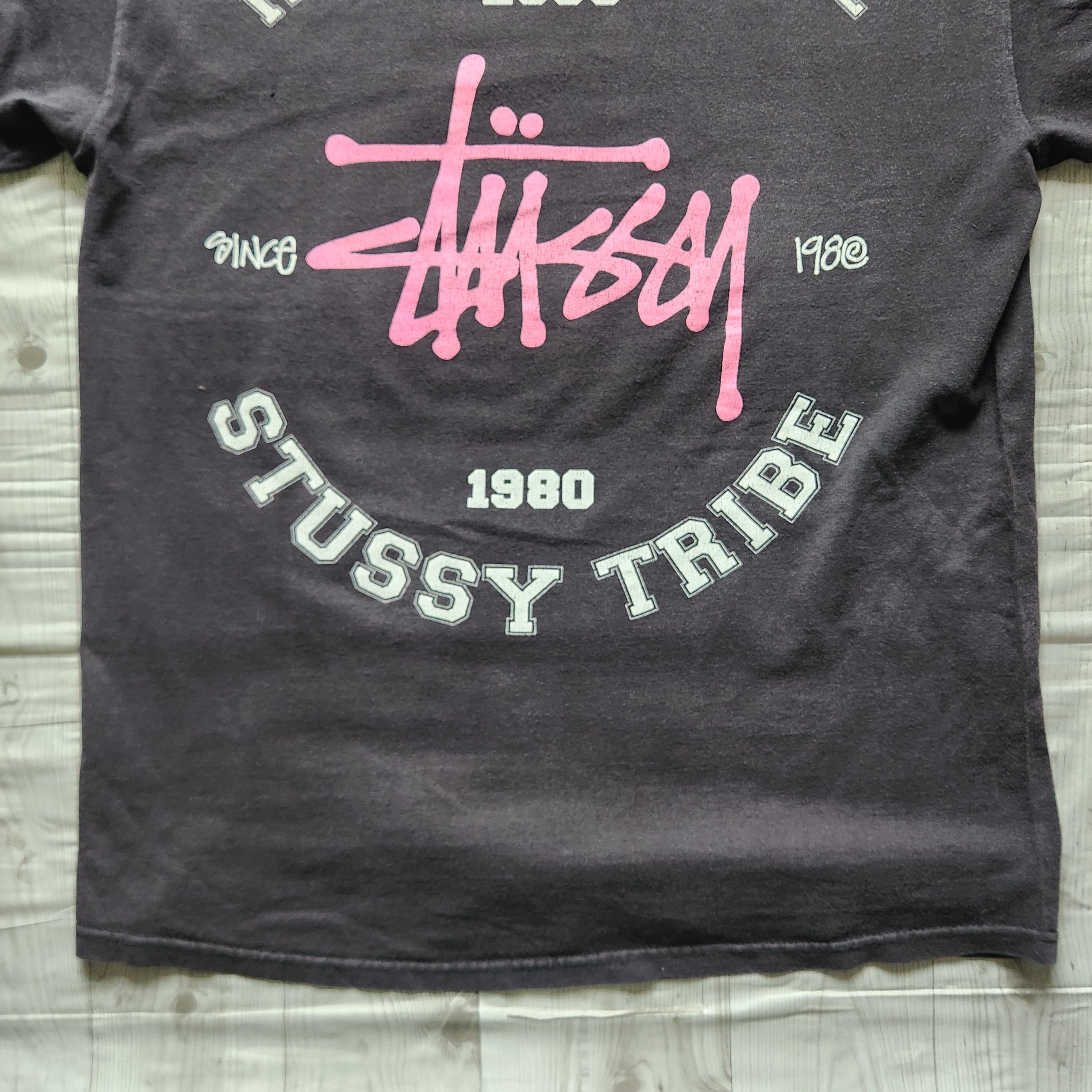 Stussy International Vintage Y2K Faded Black - 19
