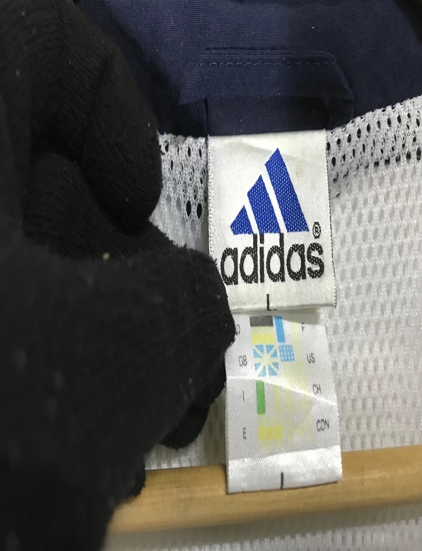 Vintage Adidas Embroidery Big Logo Spellout Jacket - 5
