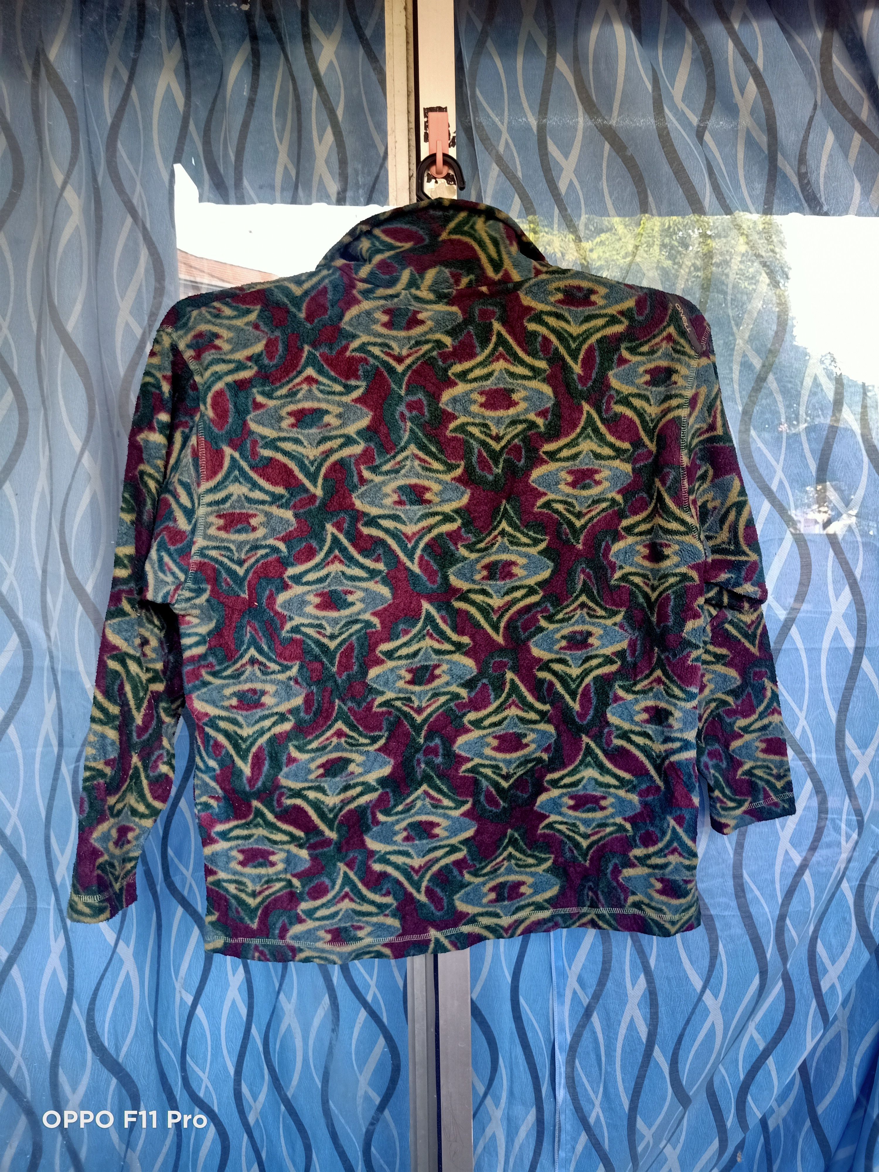 Vintage 90s Oneill art Half zipper Fleece - 7