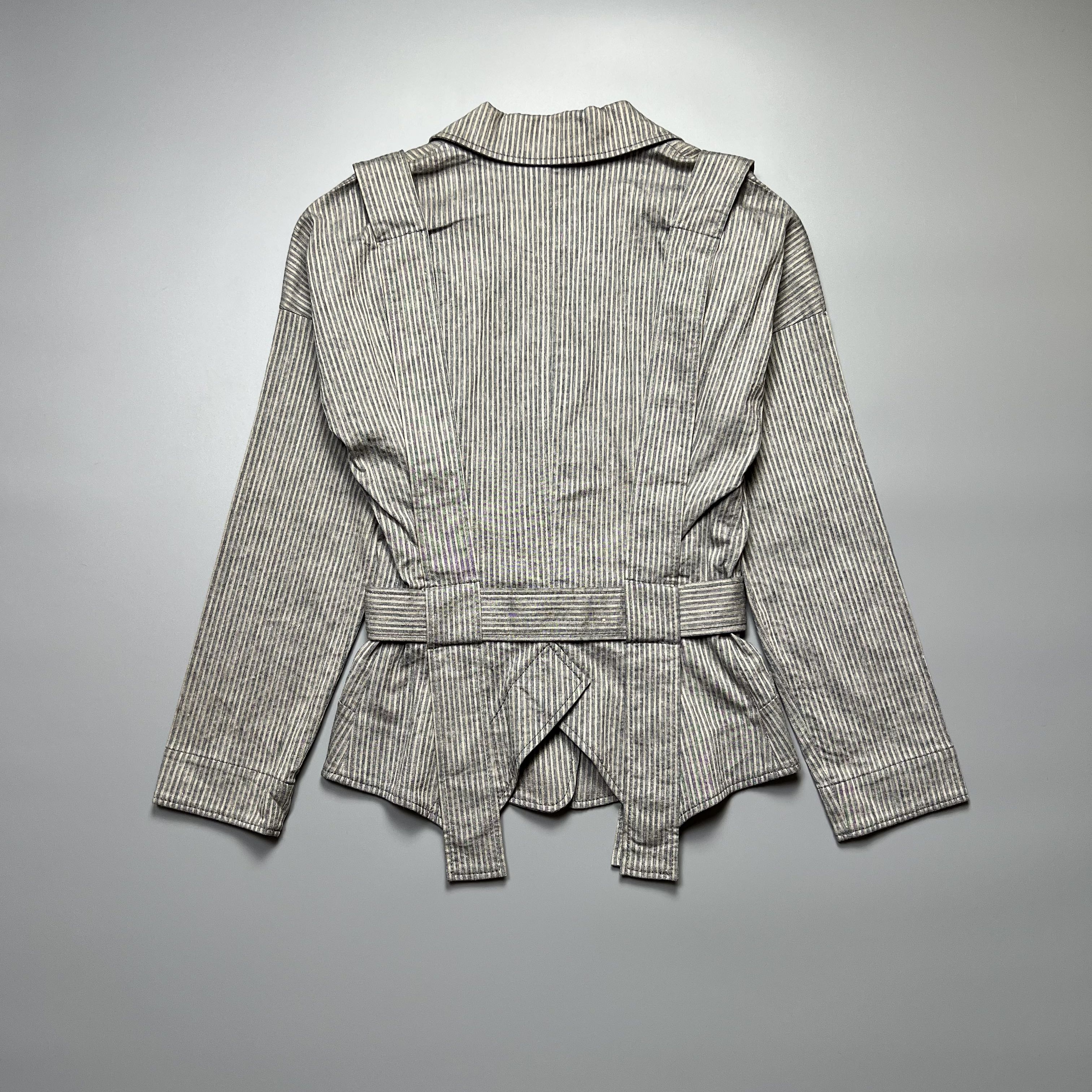 Vivienne Westwood Red Label - Belted overall stripe - blazer/coat - 2