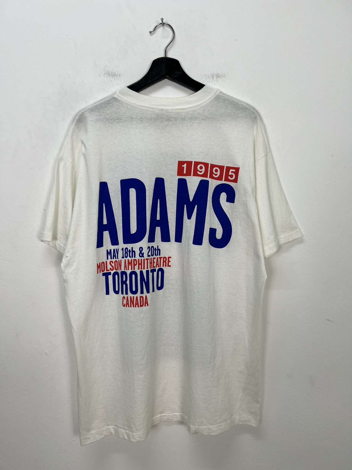 Vintage - Vintage 90’s Bryan Adams Tour 1995 Toronto Canada Tee - 7