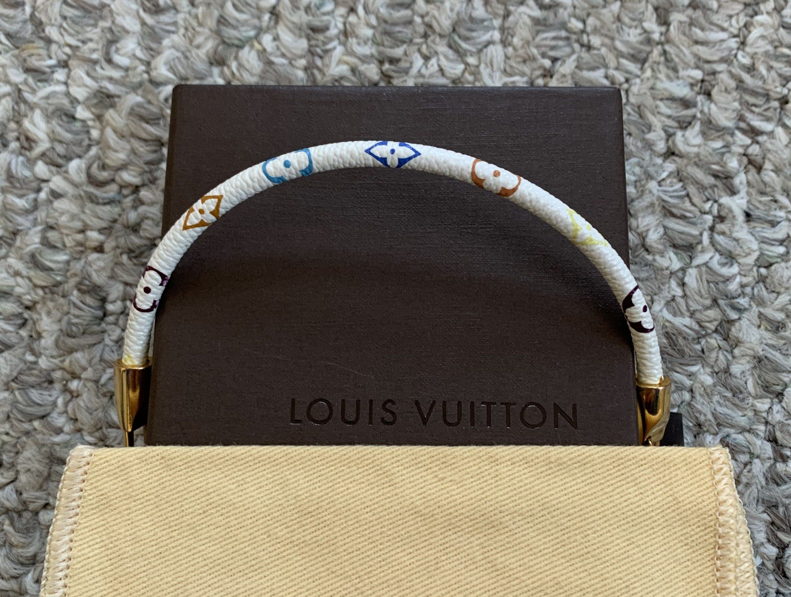 S/S 2003 Louis Vuitton x Murakami Monogram Luck It Bracelet - 6