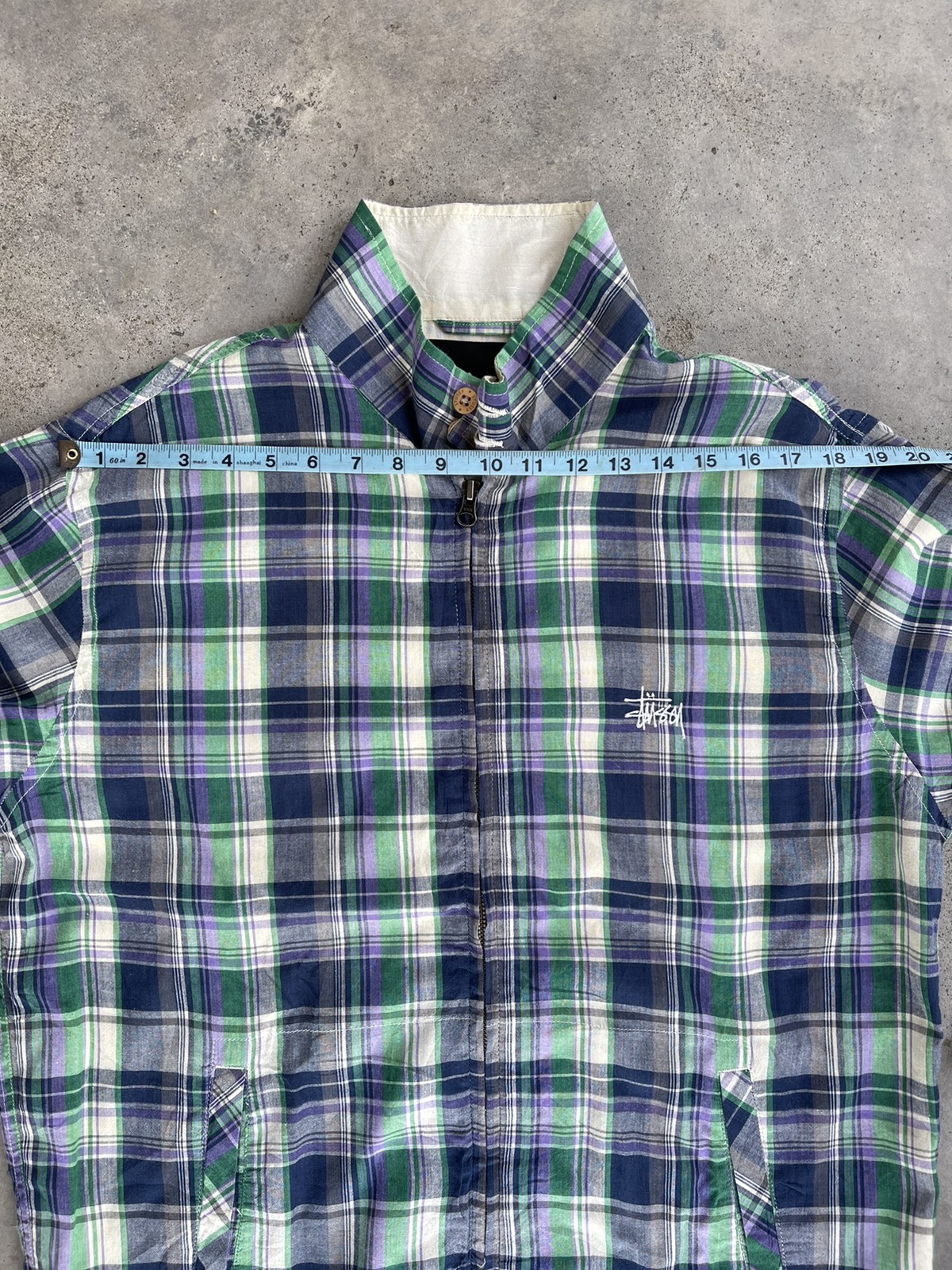 Stüssy Plaid Stussy Japan Light street Jacket | rottenhype