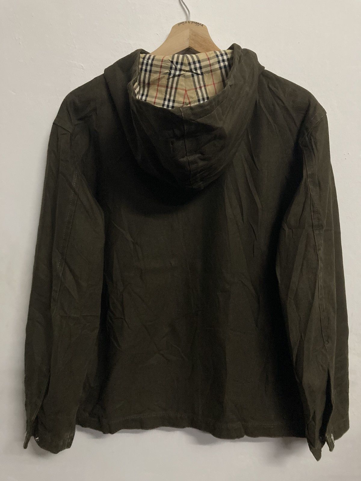 Burberrys Blue Label Hooded Jacket in Size 38 - 2