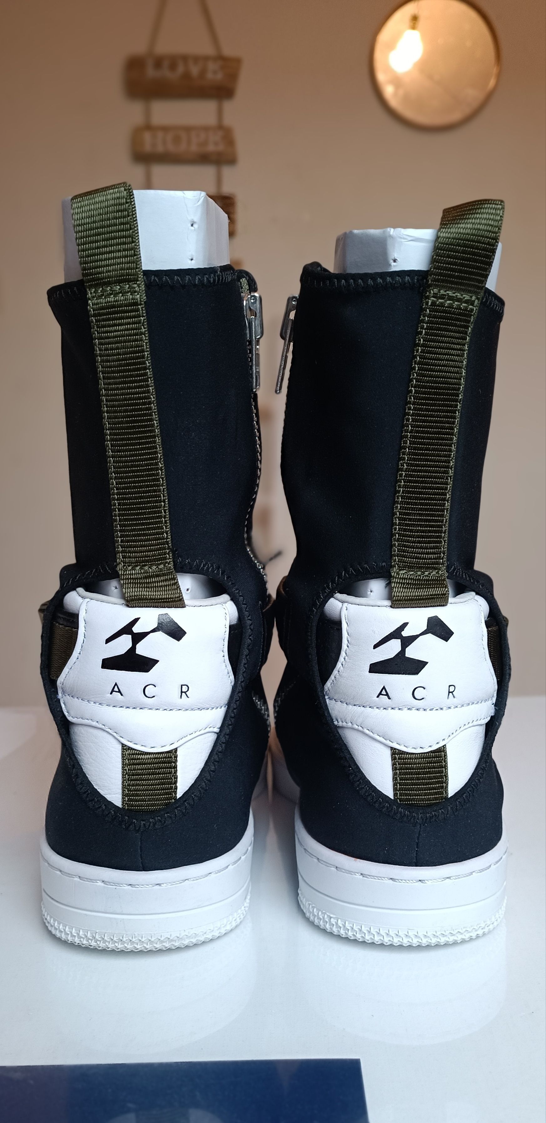 Acronym x Nike Air Force 1 Downtown 'Black White' - 20