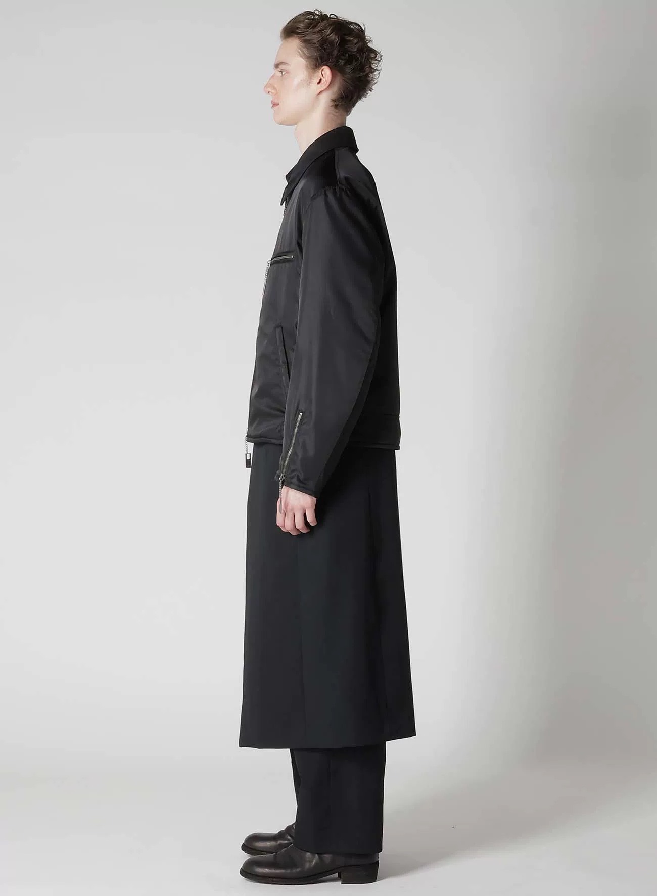 Yohji Yamamoto 24aw nylon padded jacket - 6