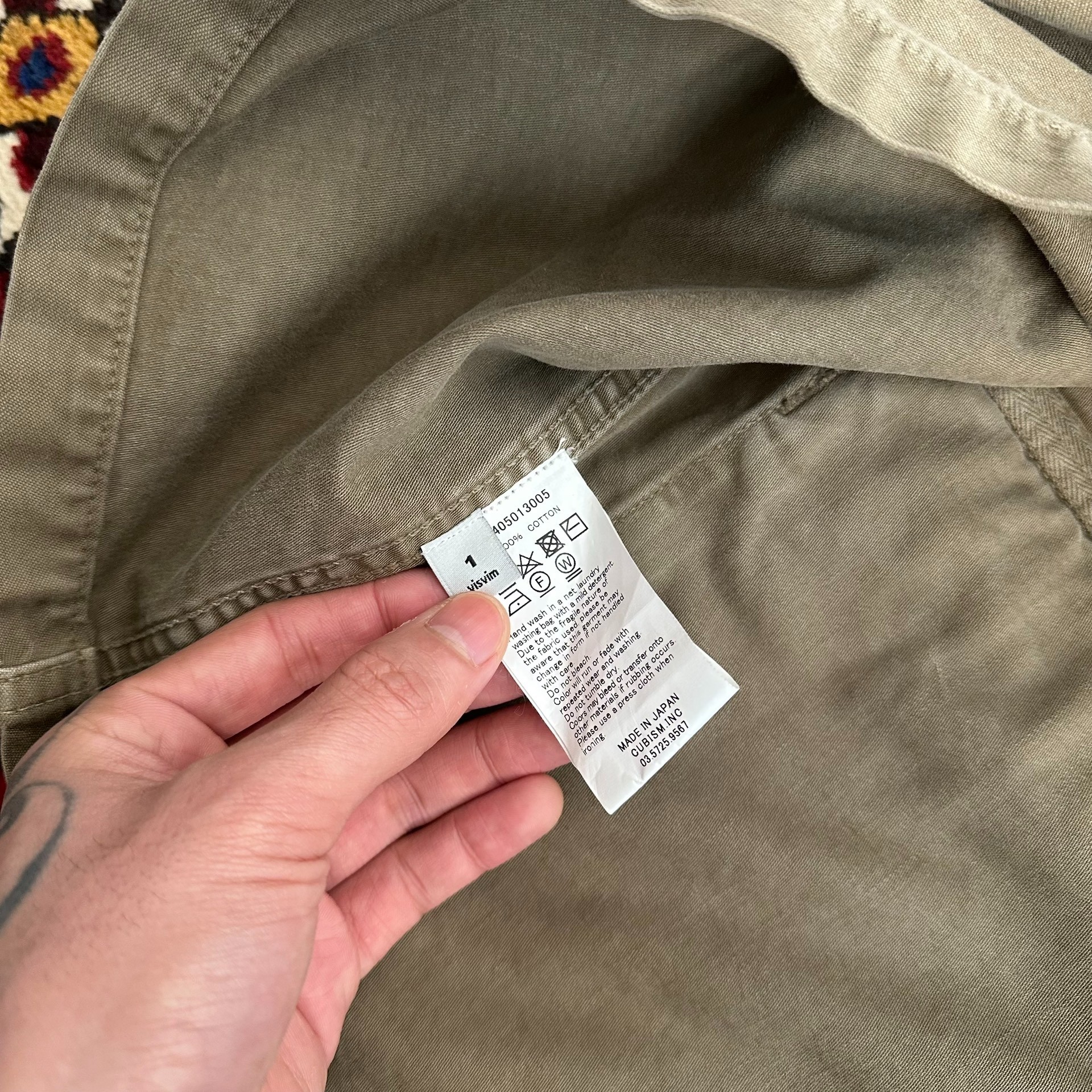 VISVIM 17AW KILGORE four-pocket jacket - 8