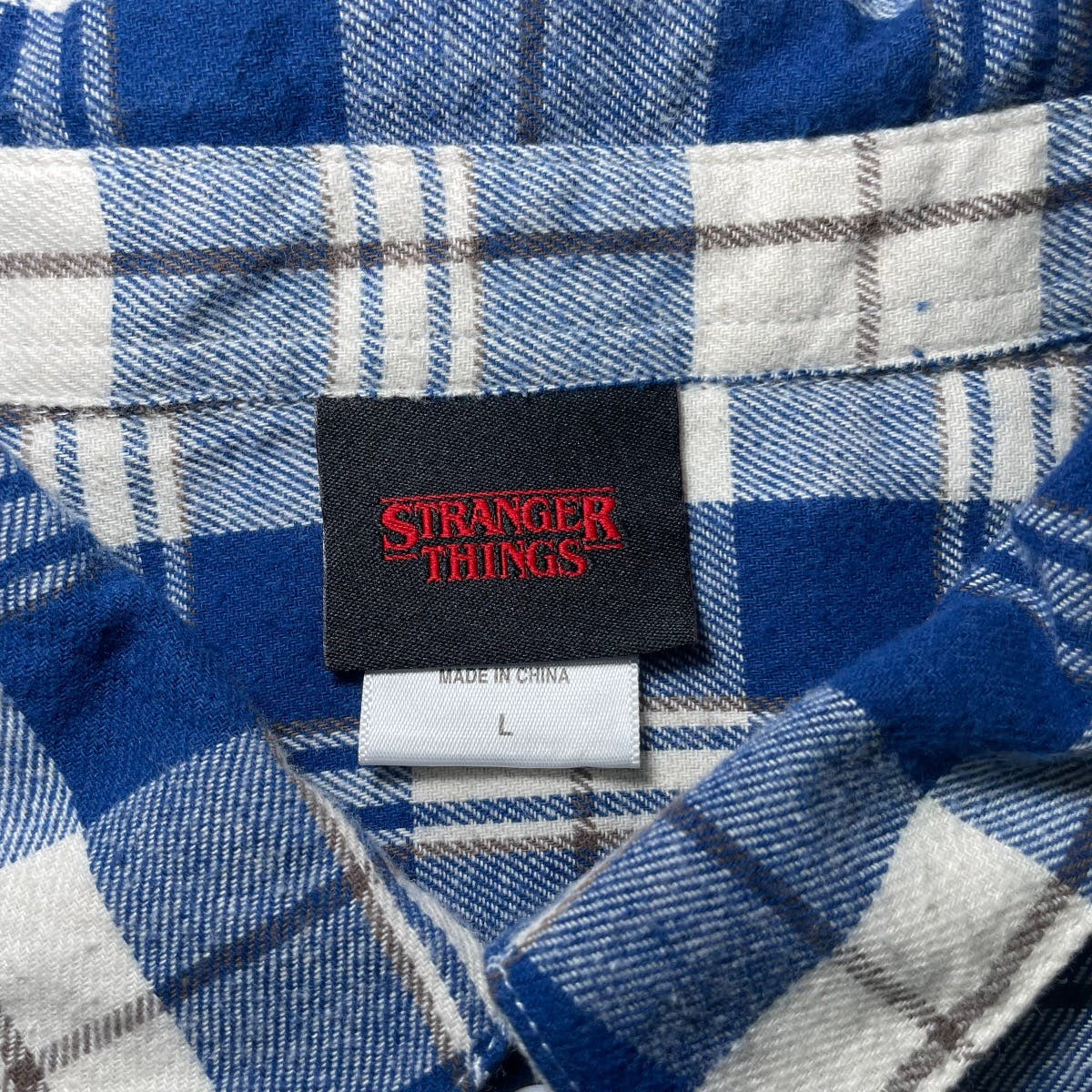 Movie - Stranger Things Blue Flannel Overshirt 👽 - 5