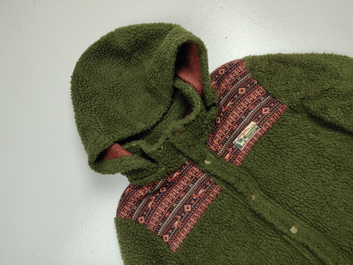 Japanese Brand - Titicaca Japan Sherpa Fleece Zipper Hoodie Jacket - 2