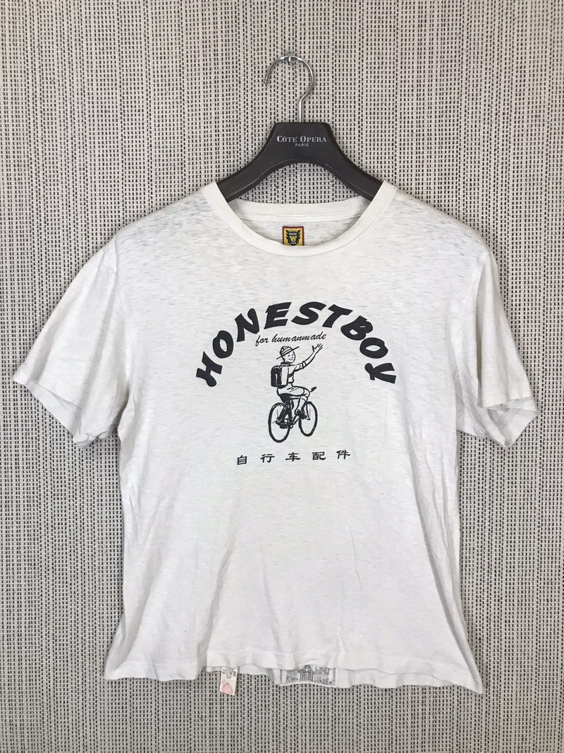 ‼️HONEST BOY japanase rapper x HUMAN MADE TSHIRT VERY RARE‼️ - 1