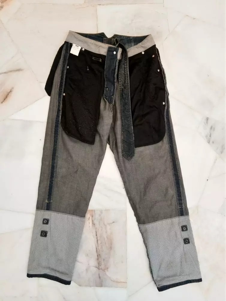 PPFM - PPFM Bondage denim pants - 10