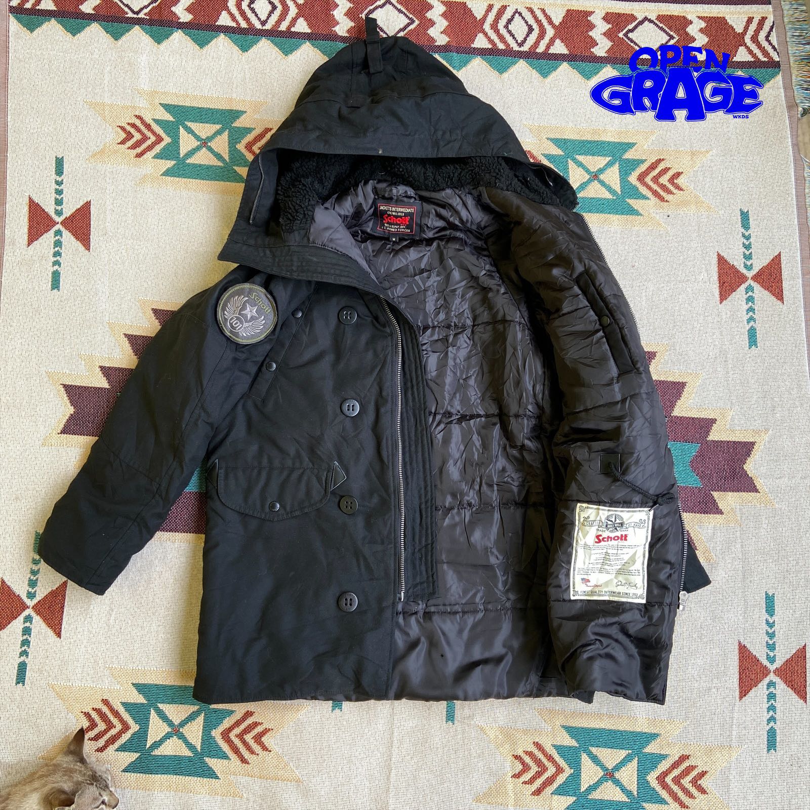 SCHOTT NY jacket Intermediate Parka N3B - 1