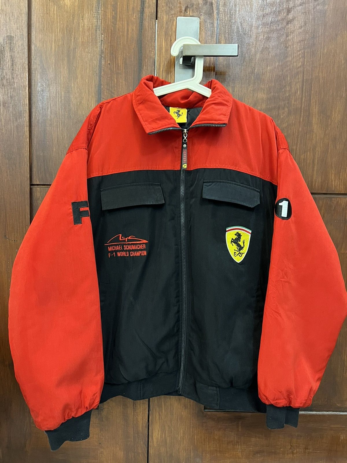 Vintage - Ferrari Michael Schumacher Formula One Team Jacket - 1