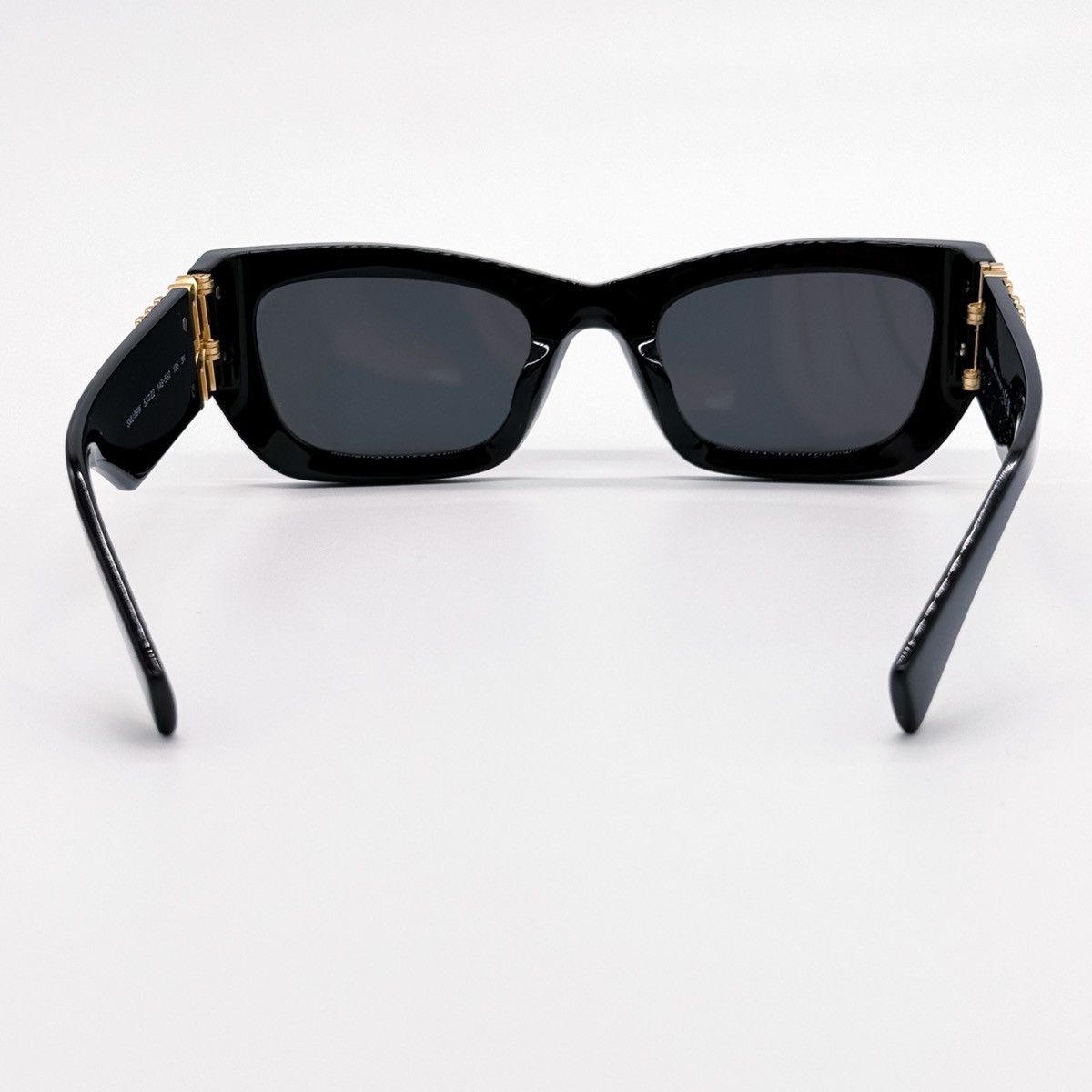 NEW MIU MIU MU09WS 1AB5S0 BLACK SMU 09W 1AB5S0 SUNGLASSES - 8