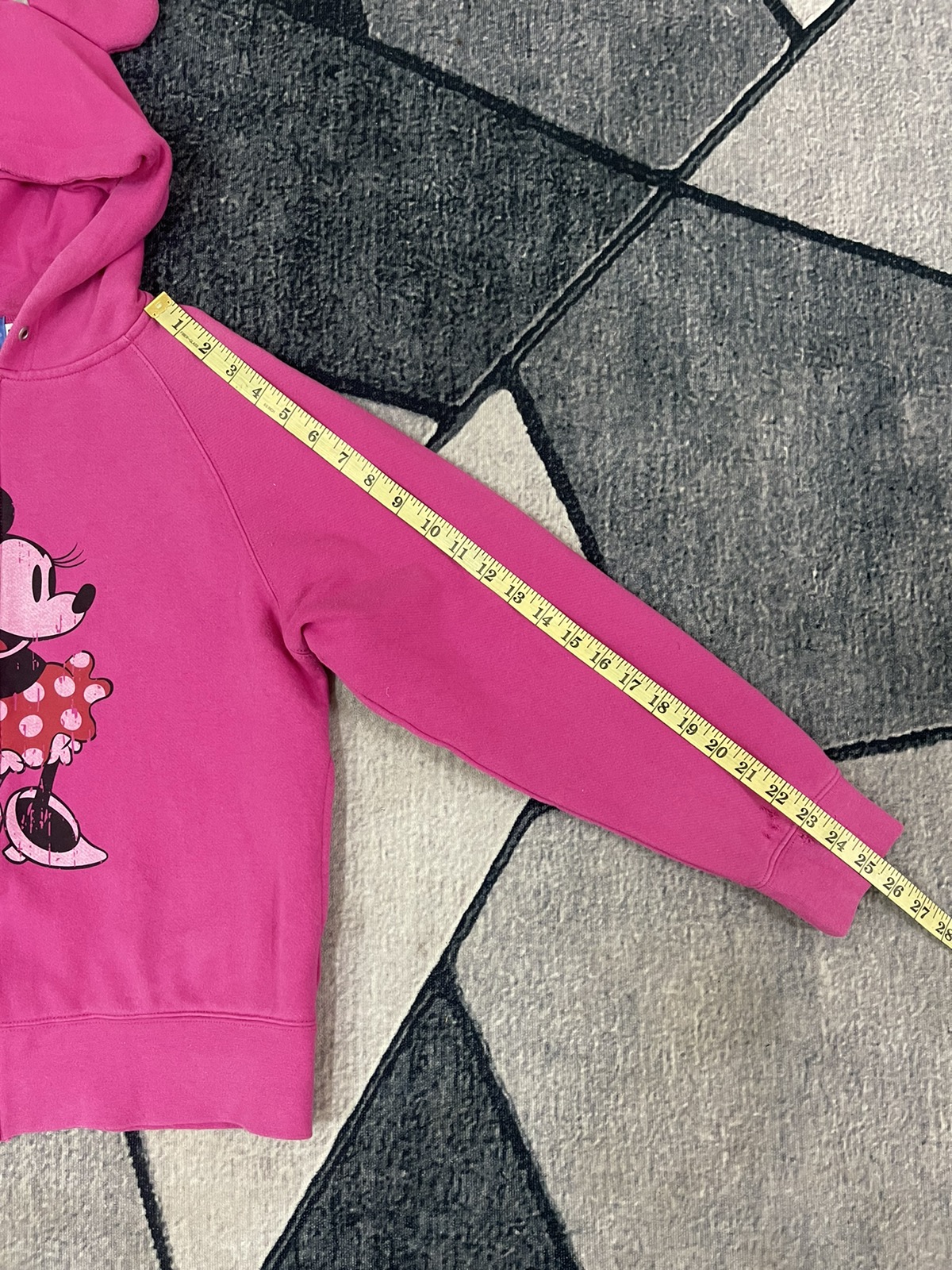 Mickey Mouse - Minnie / Disney Zip Up Hoodie Japan Designer / Vintage - 6