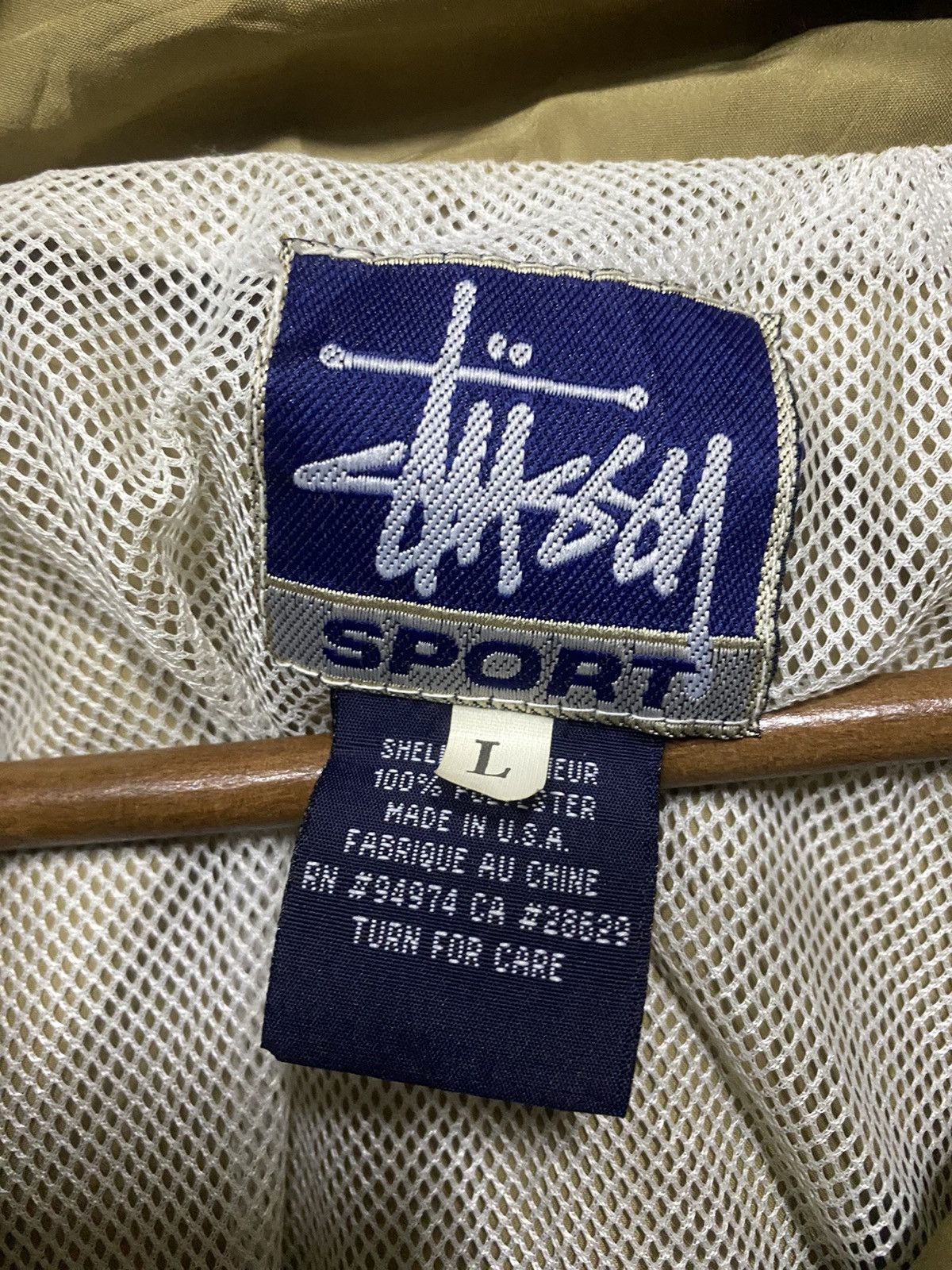 🔥 90s VINTAGE STUSSY WINDBREAKER - 3