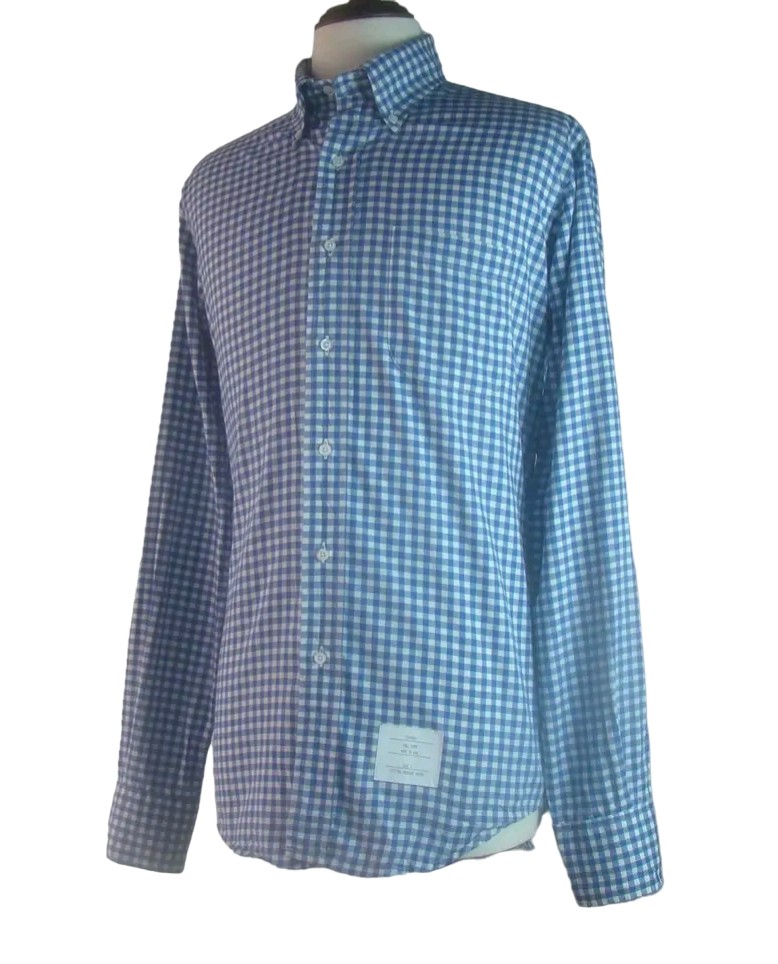 Fall 2009 Jeffrey Checkered Long Sleeve Casual Shirts - 1