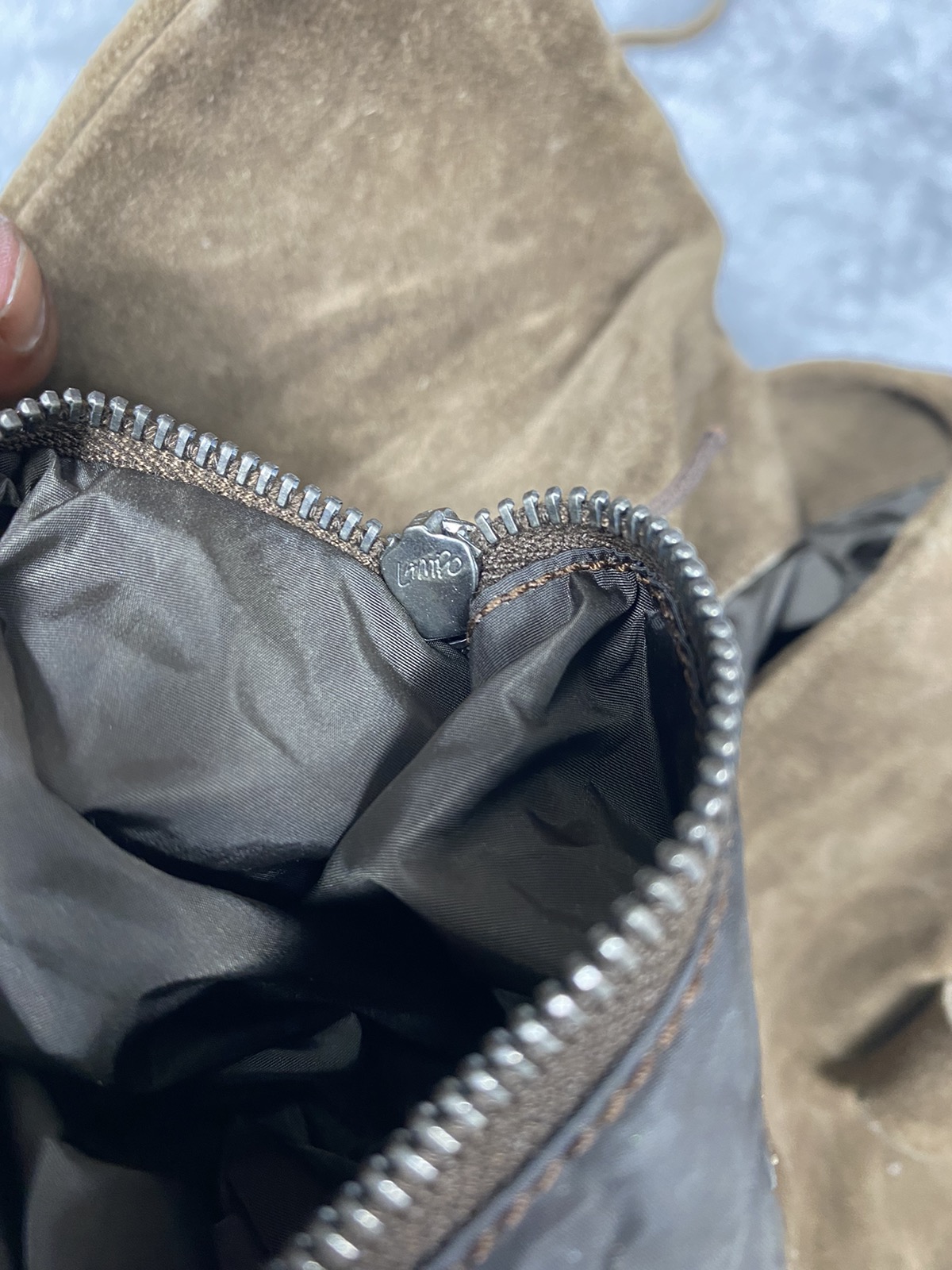 Miu Miu Suede Leather Bag - 14