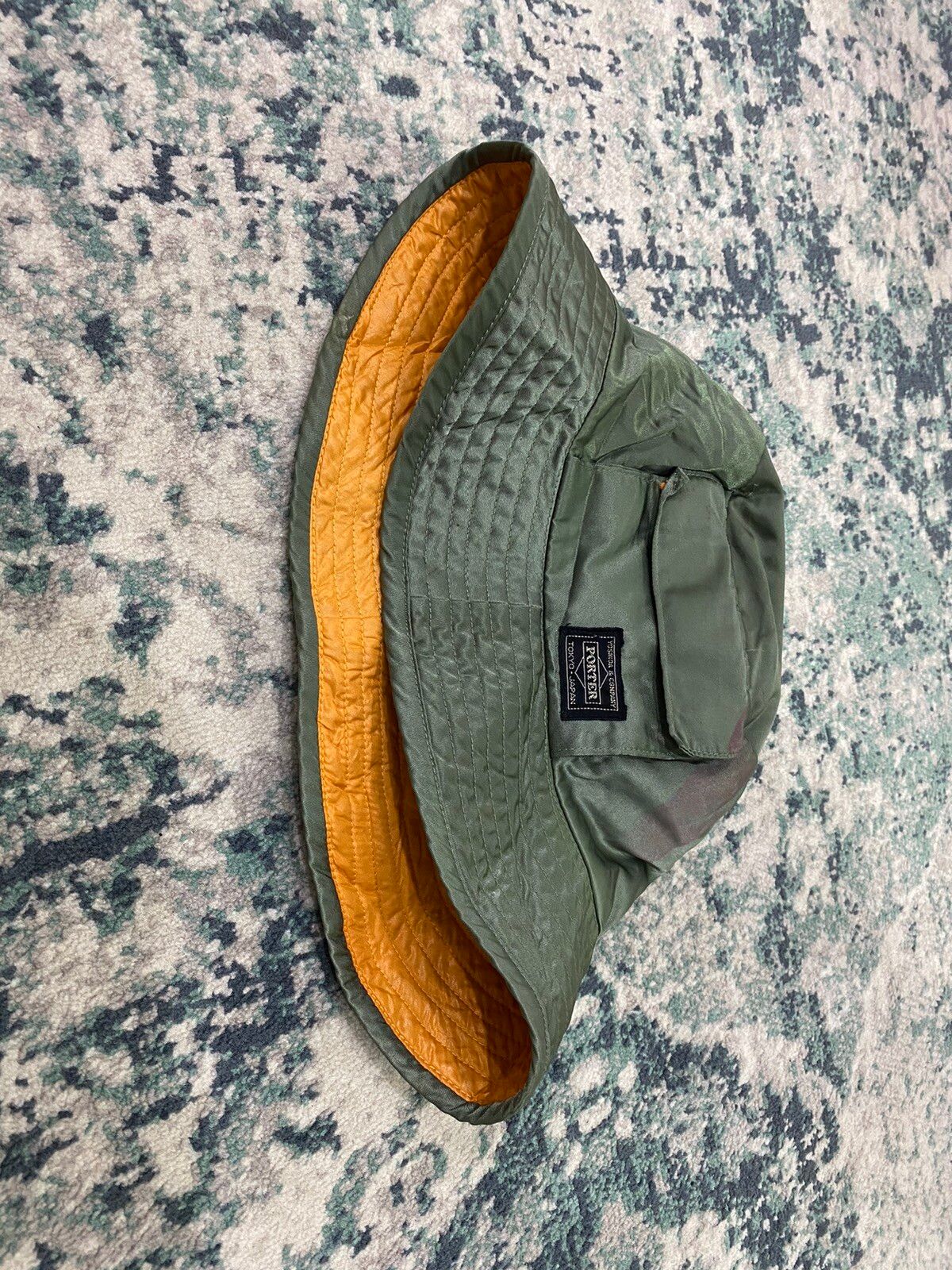 AW14 Nylon Tanker Pocket Bucket Hat 2 In 1 - 11