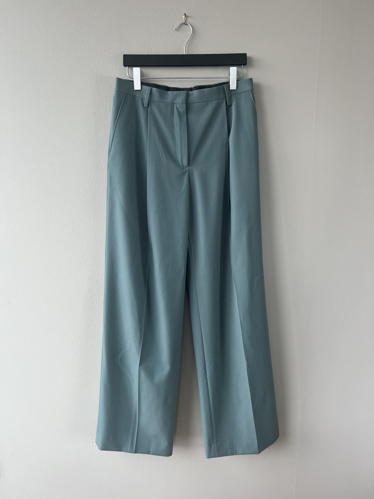 SS23 Wide Turquoise Trousers - 1