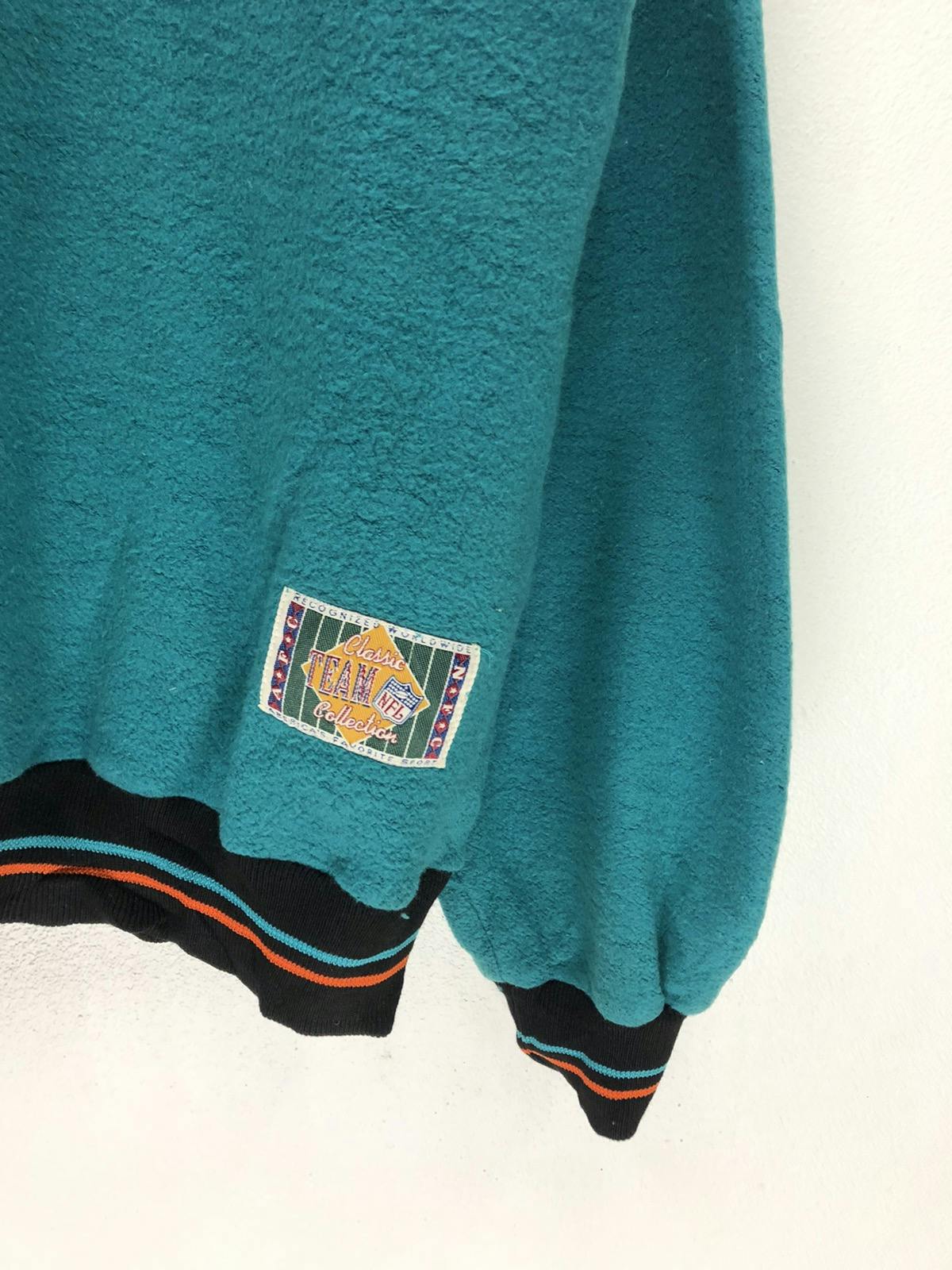 Vintage Miami Dolphin Football Team Fleece Sweatshirt - 5