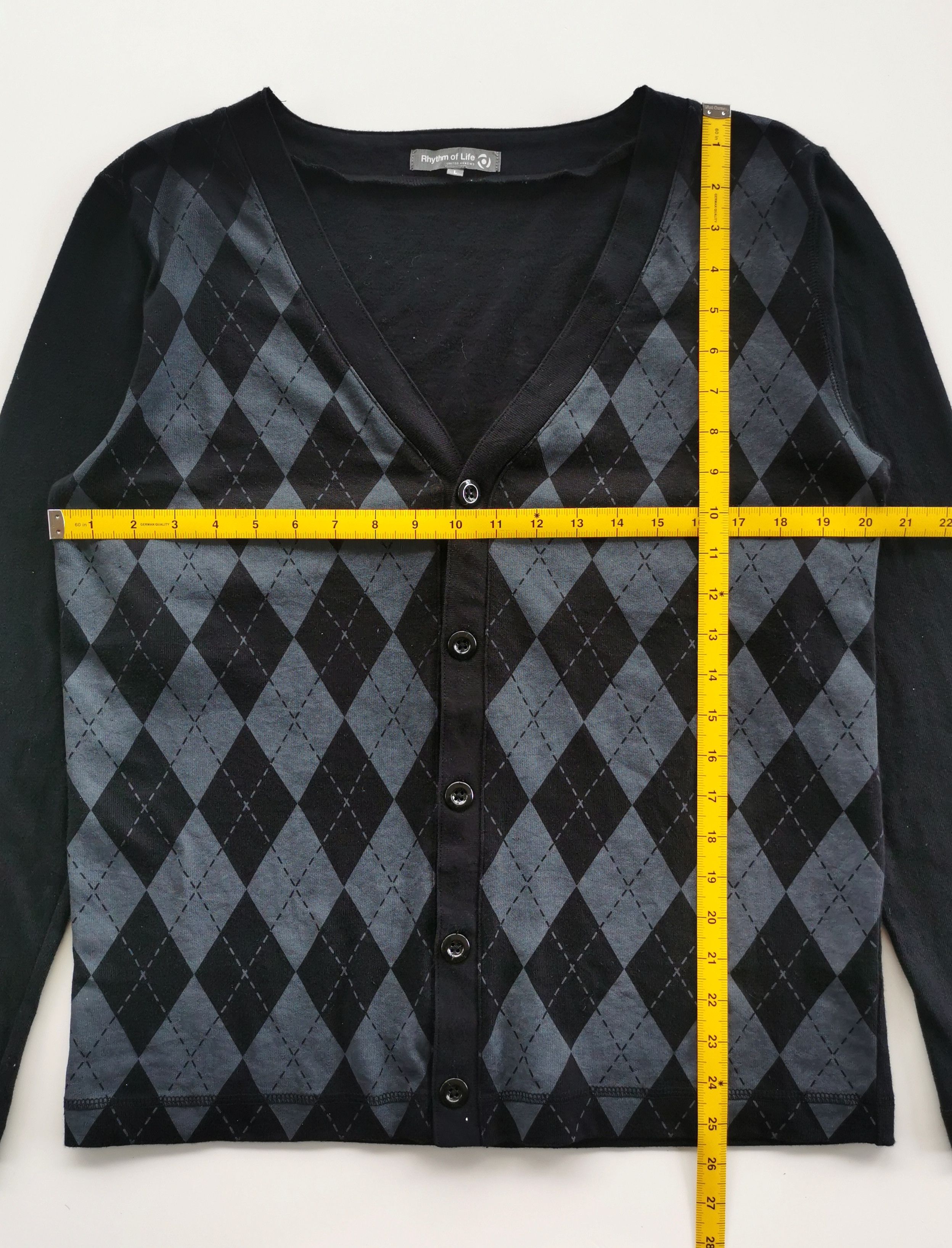 Archival Clothing - United Arrows Japan Nerd Cardigan - 8