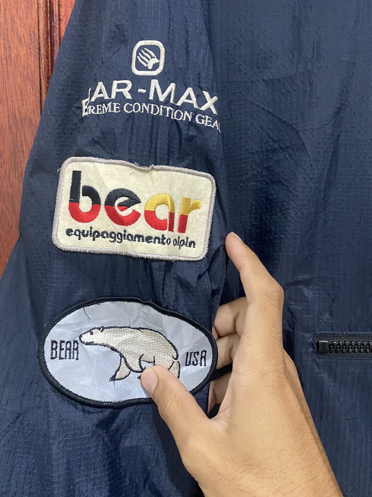 Windbreaker - Fw 96-97 Bear Usa Anorak Team Agps Expedition Jacket - 4